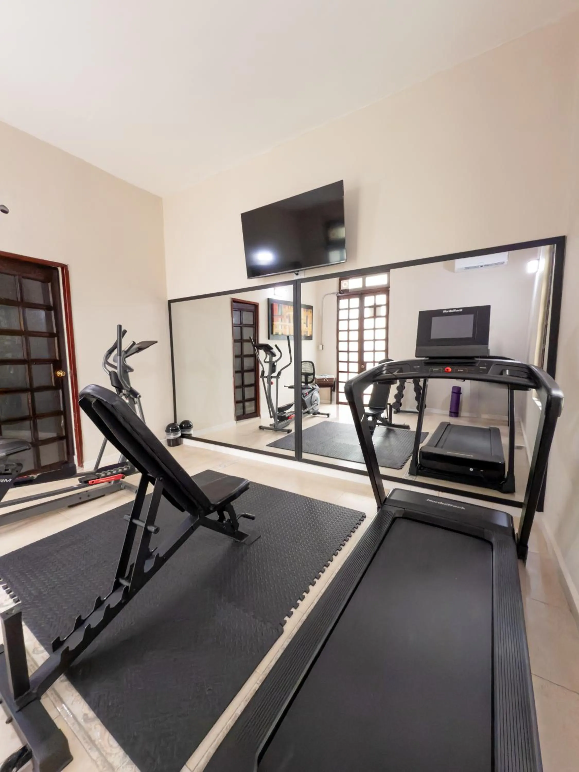 Fitness centre/facilities in Viva Merida Hotel Boutique