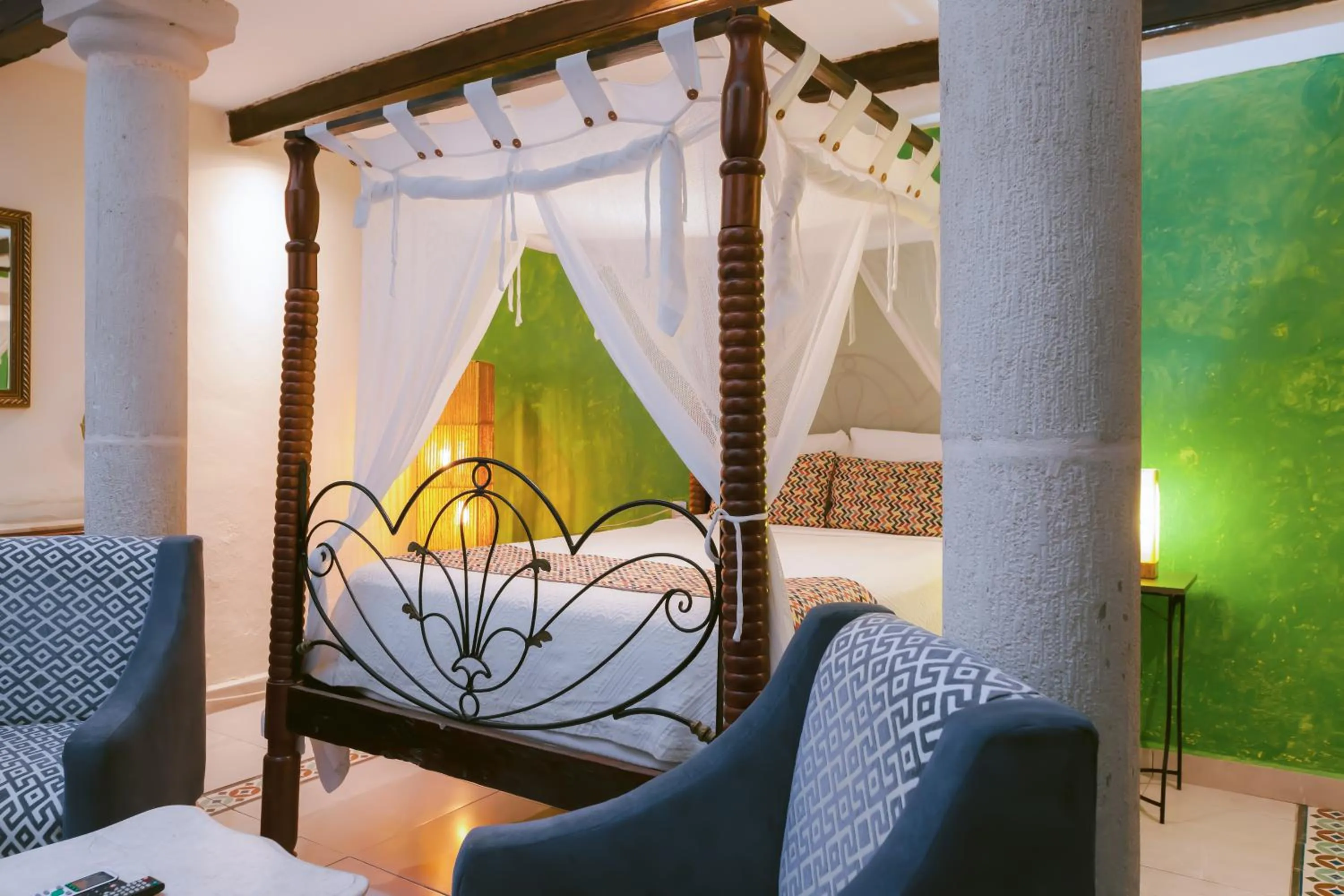 Bed in Viva Merida Hotel Boutique