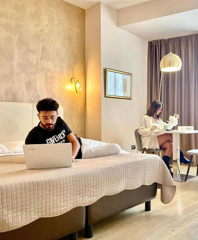 Bed in Relais Peucetia