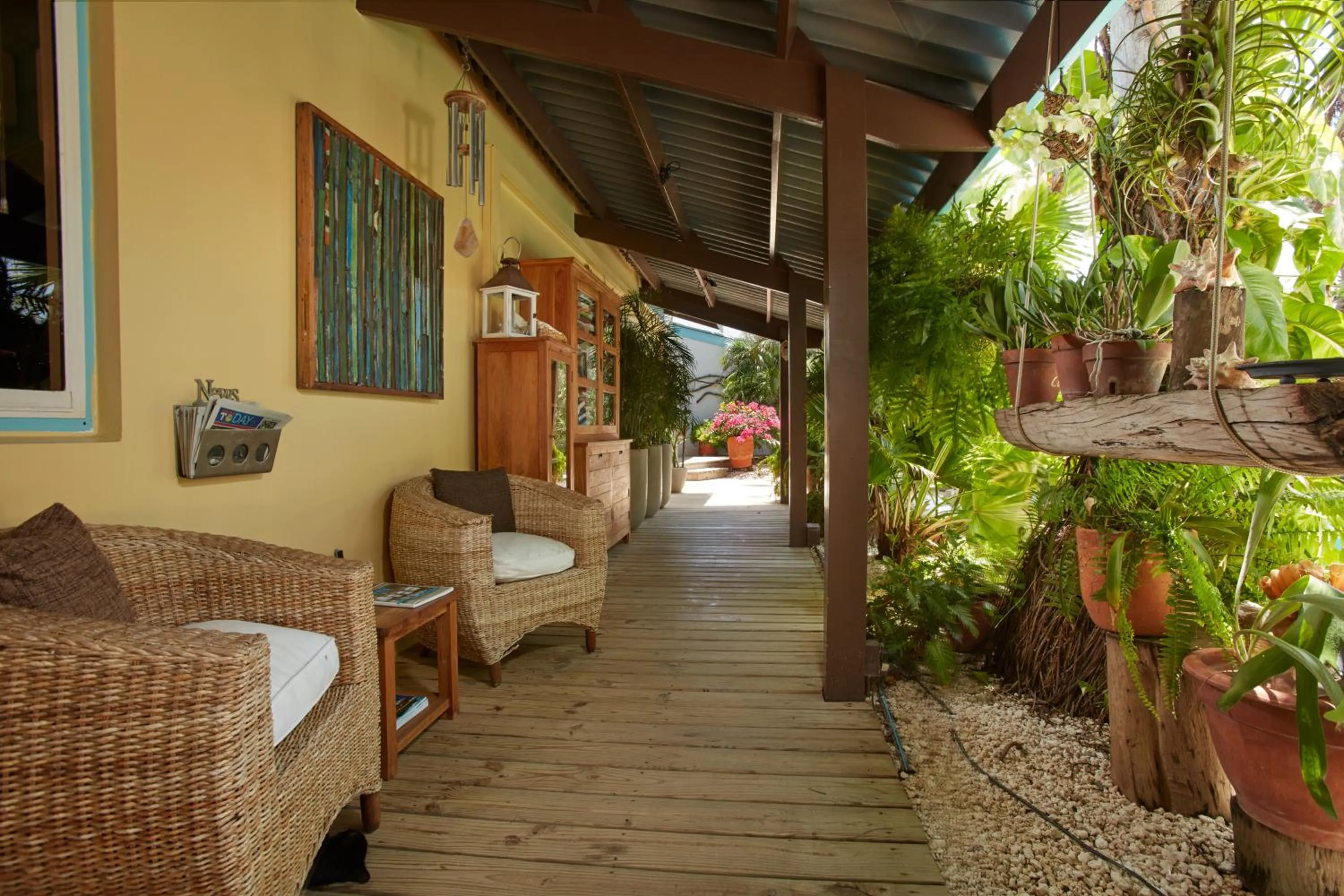 Lobby or reception in Paradera Park Aruba