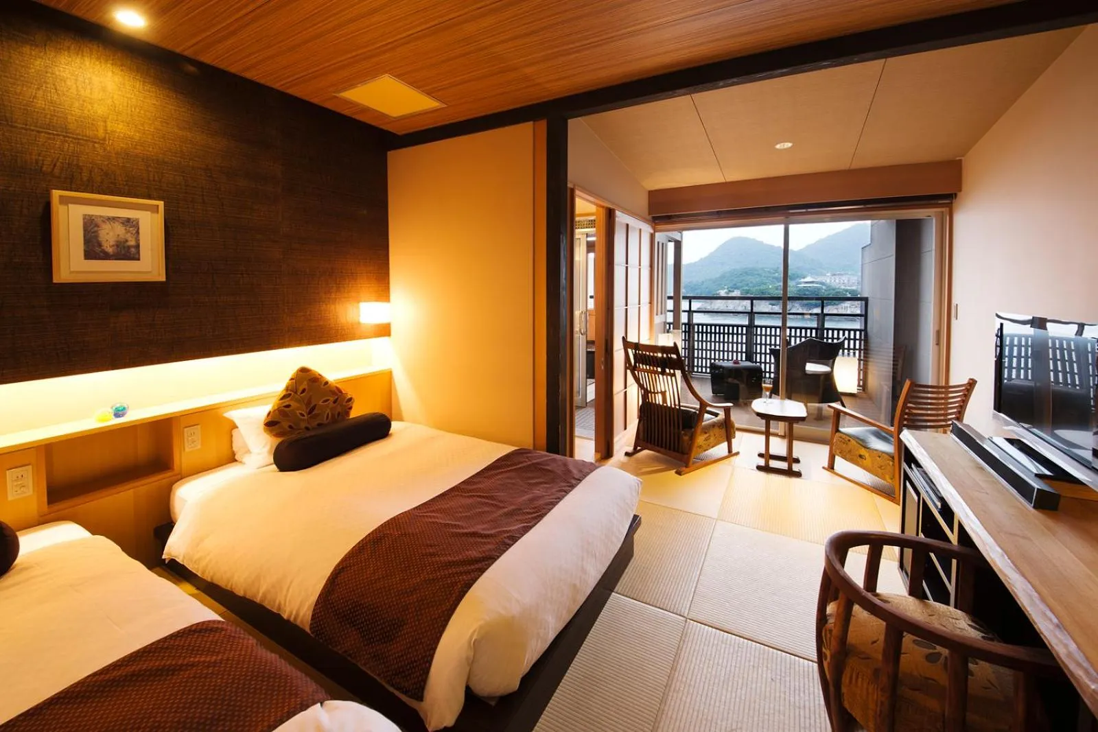 Photo of the whole room, Bed in Migiwatei Ochi Kochi