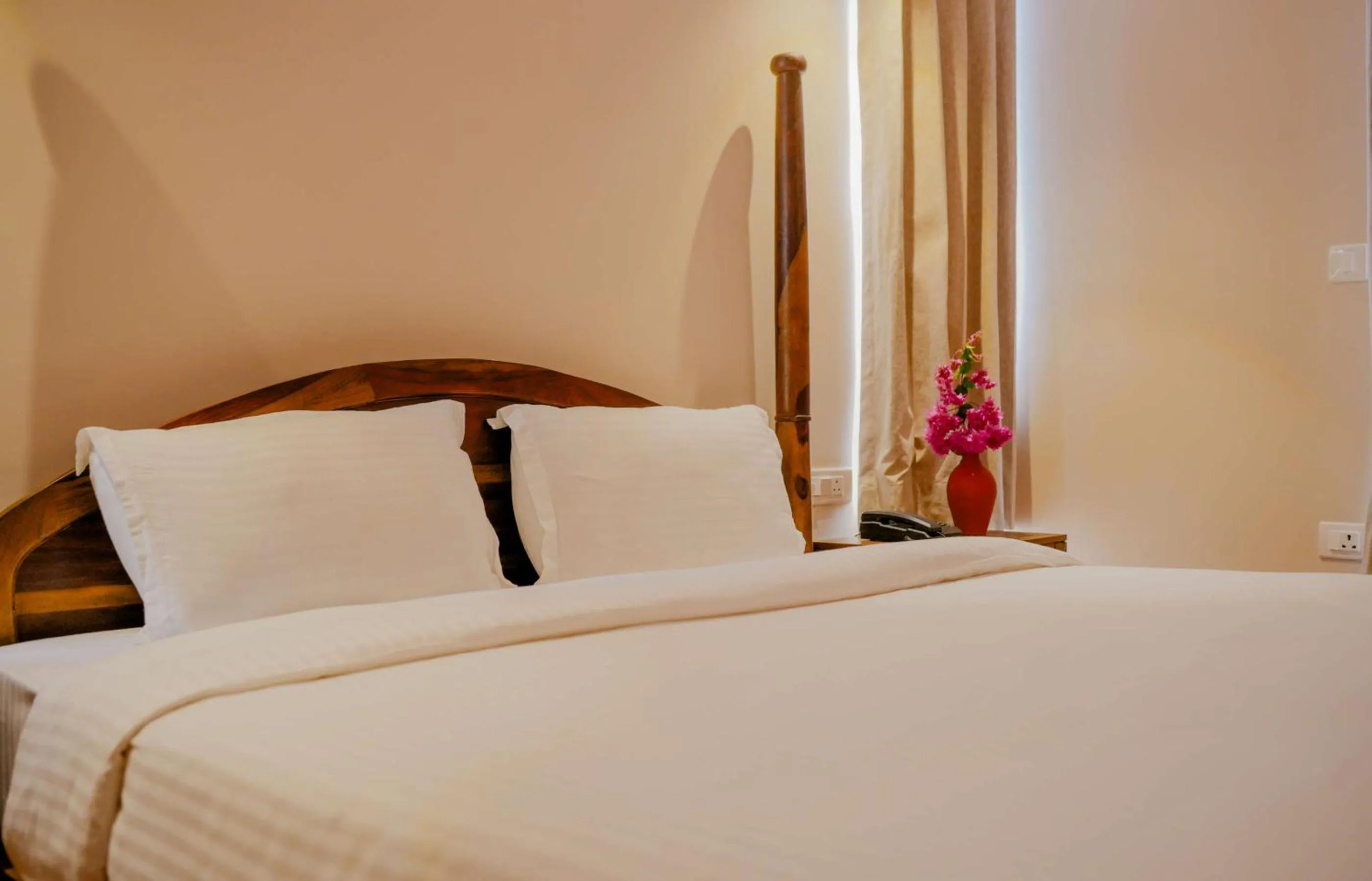 Bed in R41-A Boutique Hotel In Jaipur Vaishali Nagar
