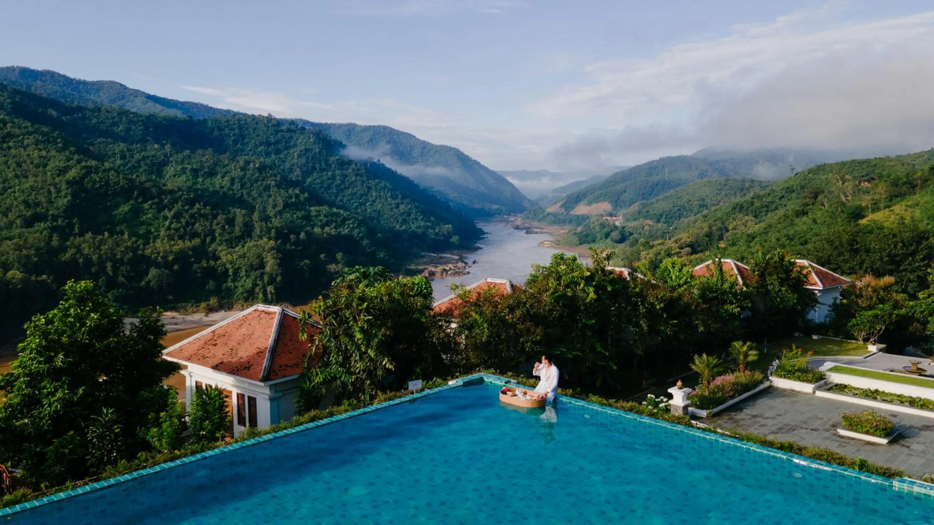 River view in Le Grand Pakbeng