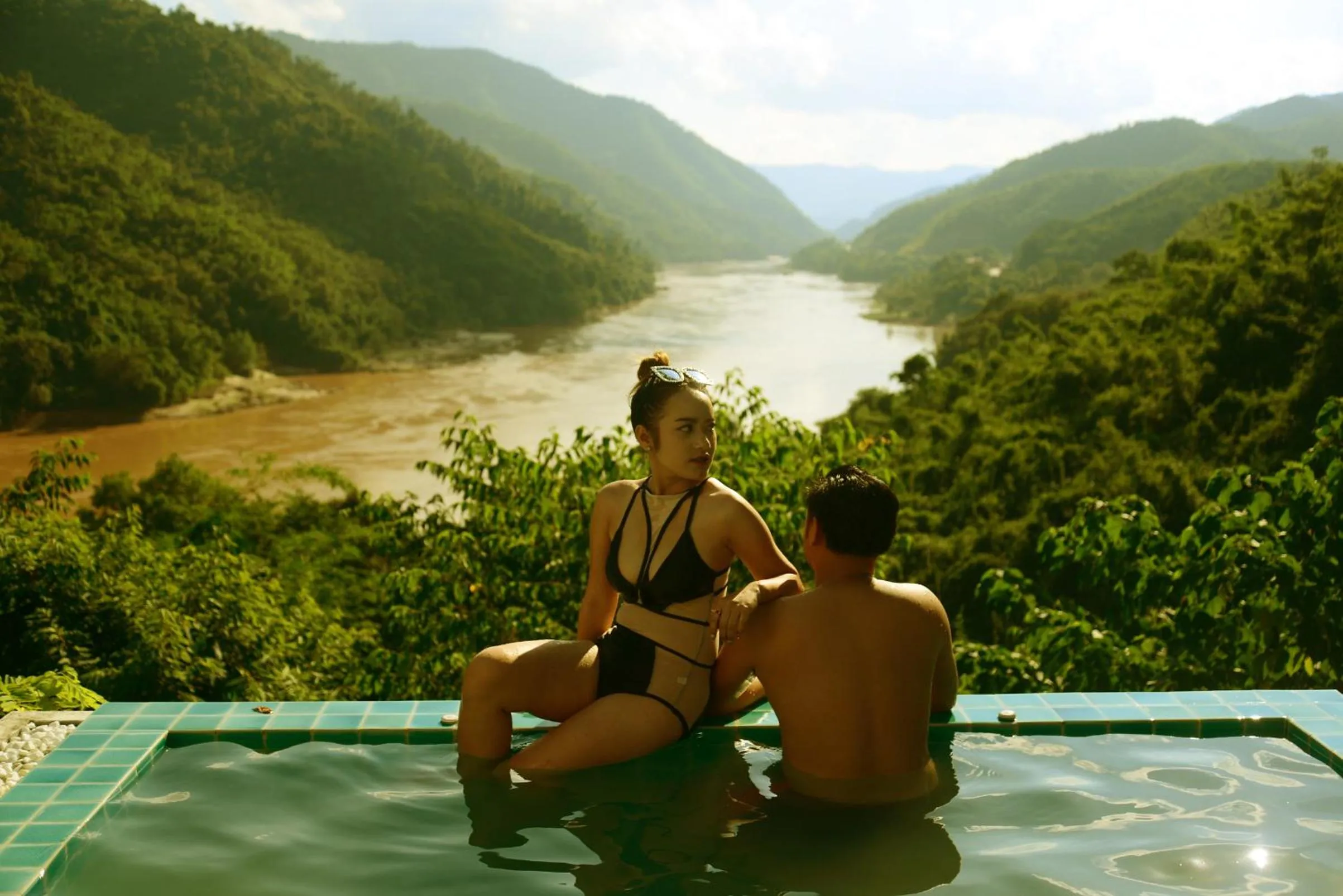 Swimming pool in Le Grand Pakbeng
