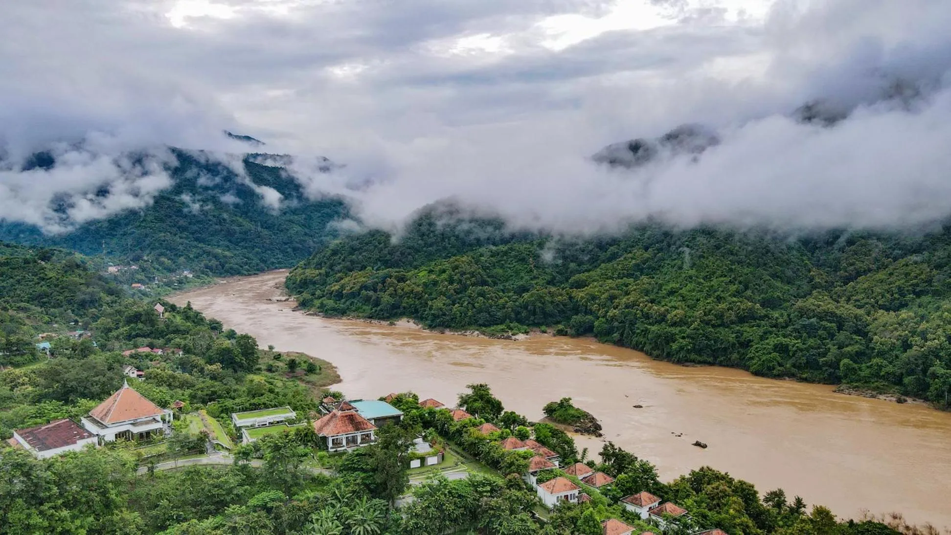 River view in Le Grand Pakbeng