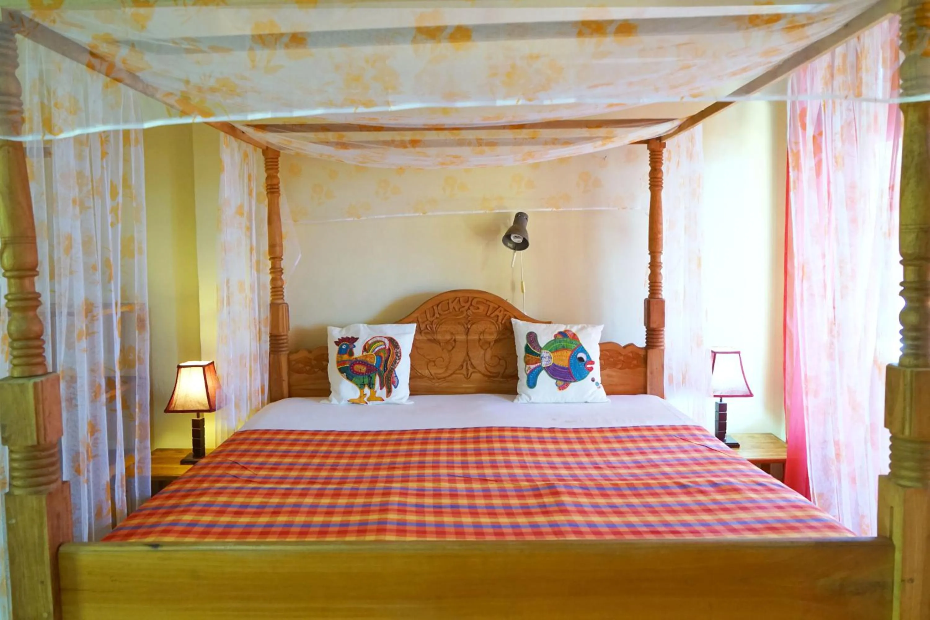 Bed in Villa Lucky Star