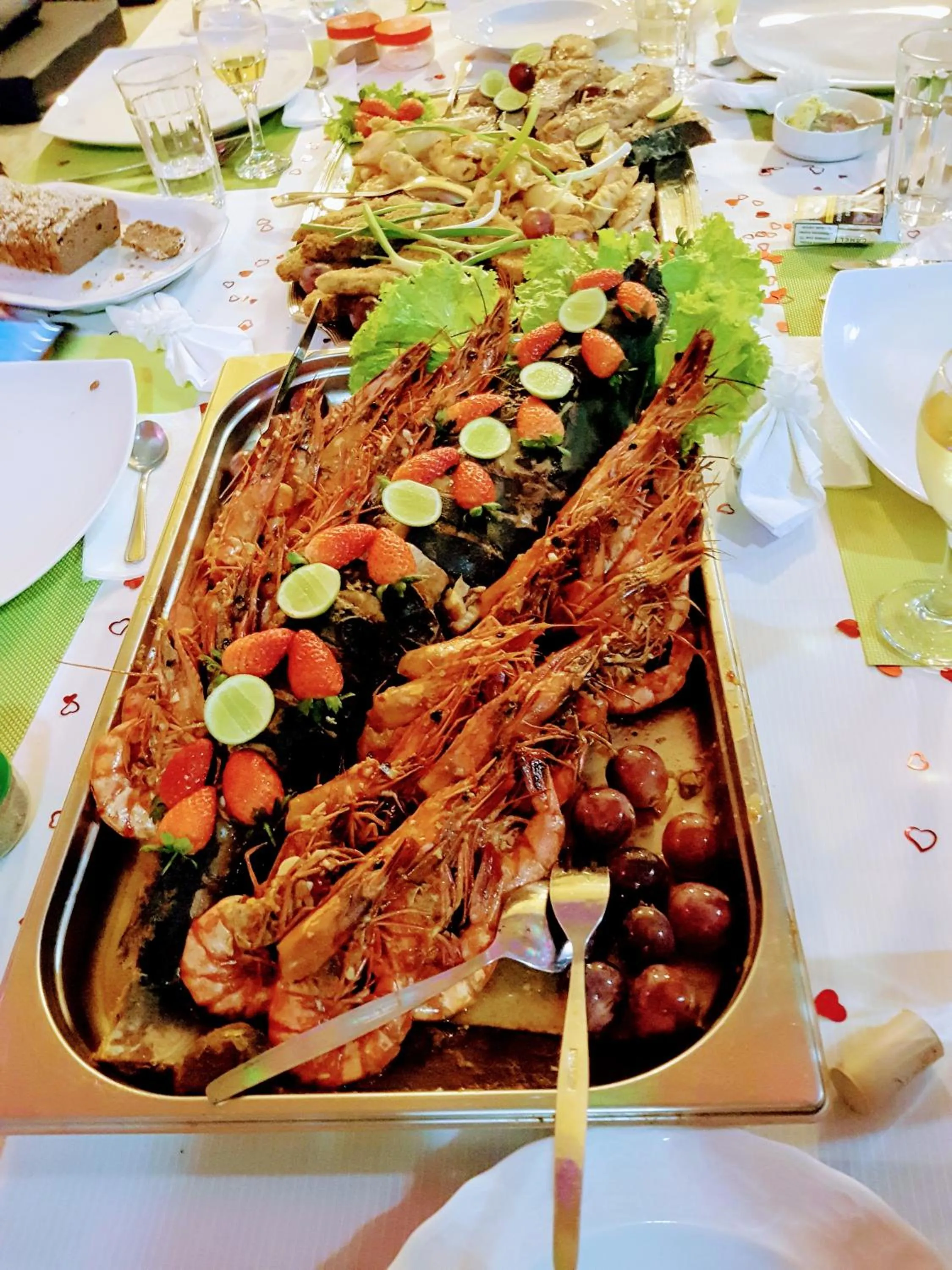 Dinner in Villa Lucky Star