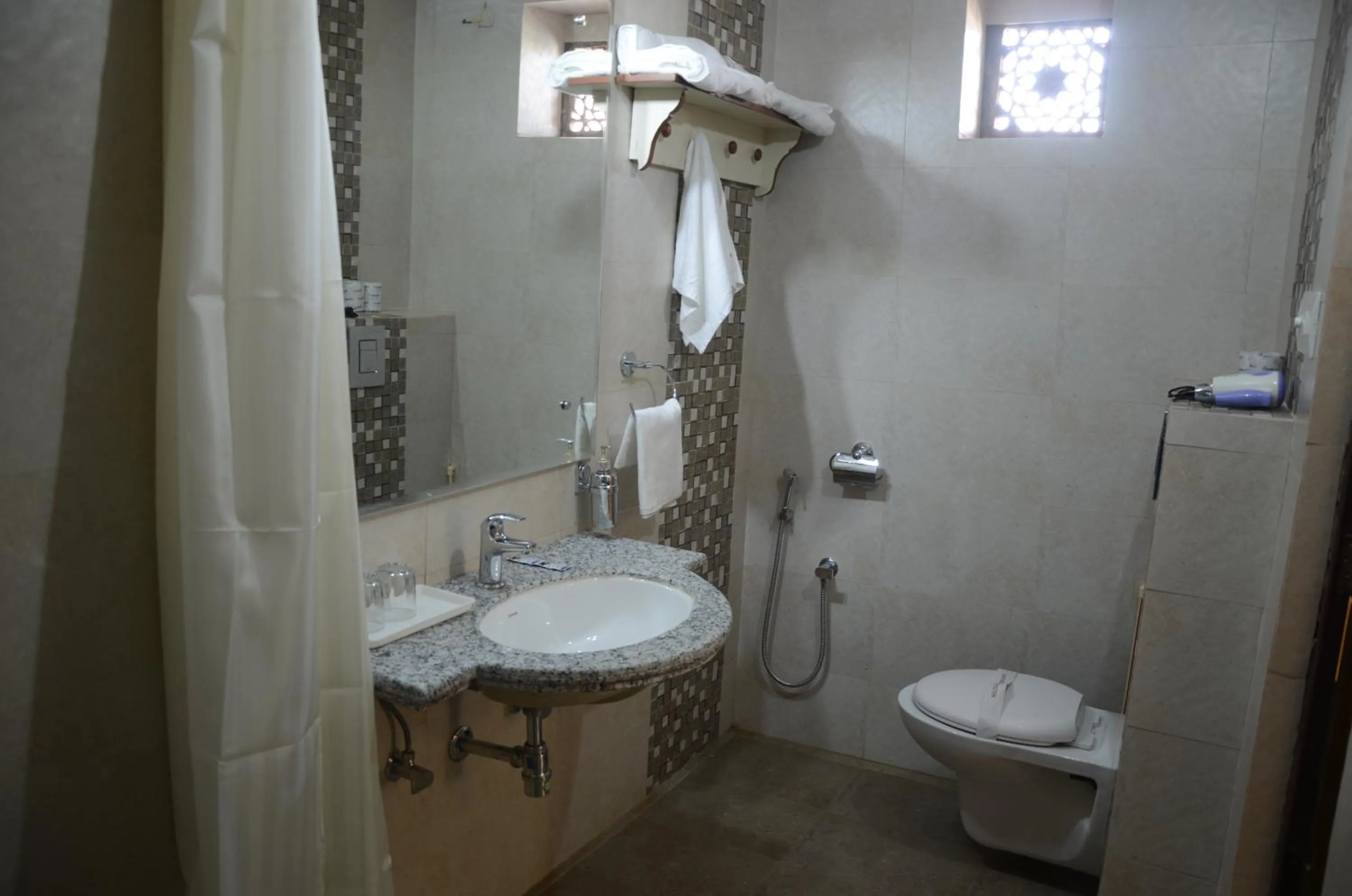 Shower in Raj Mandir Boutique Home Stay