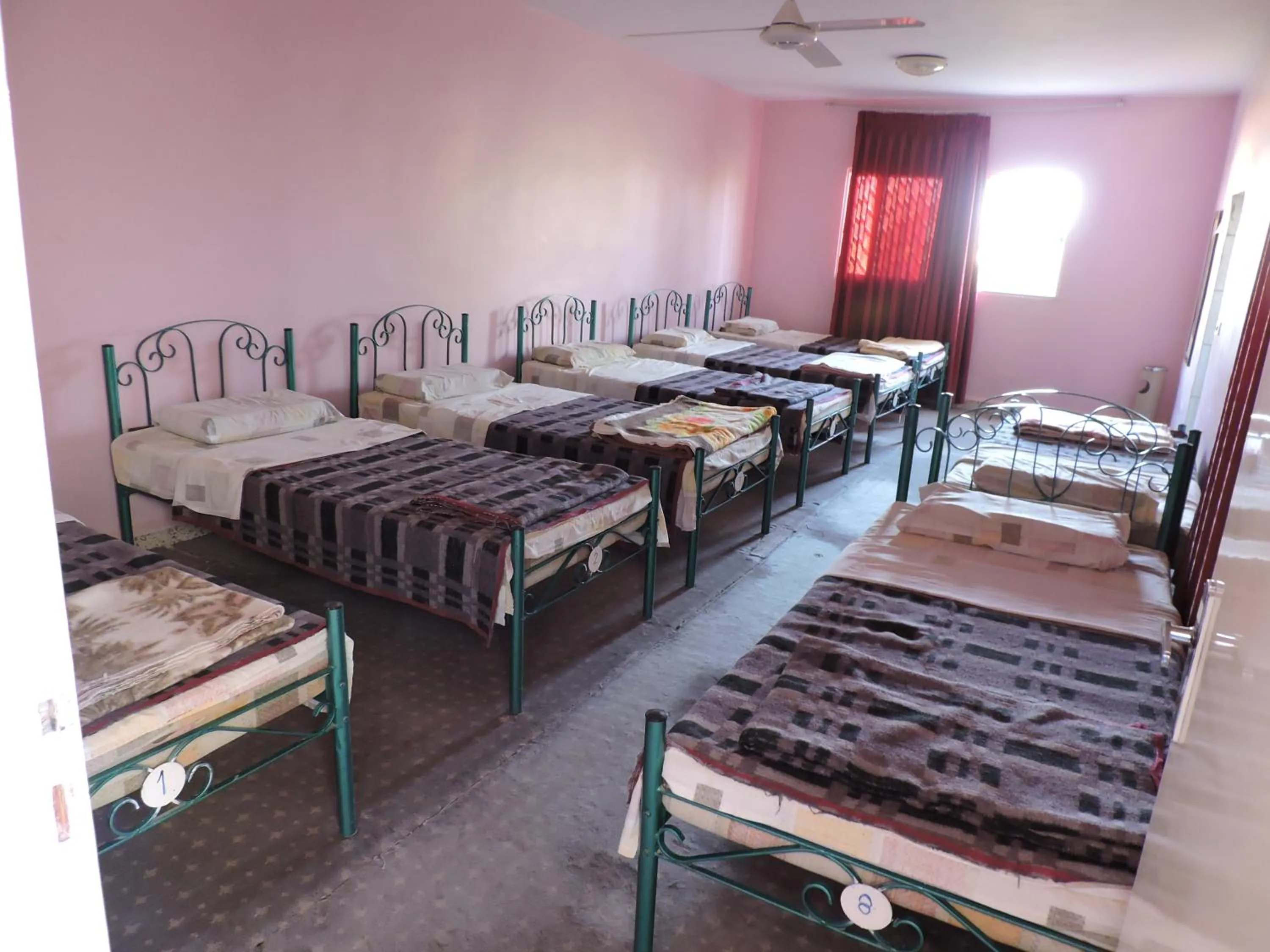 Decorative detail, Bed in Valentine Inn