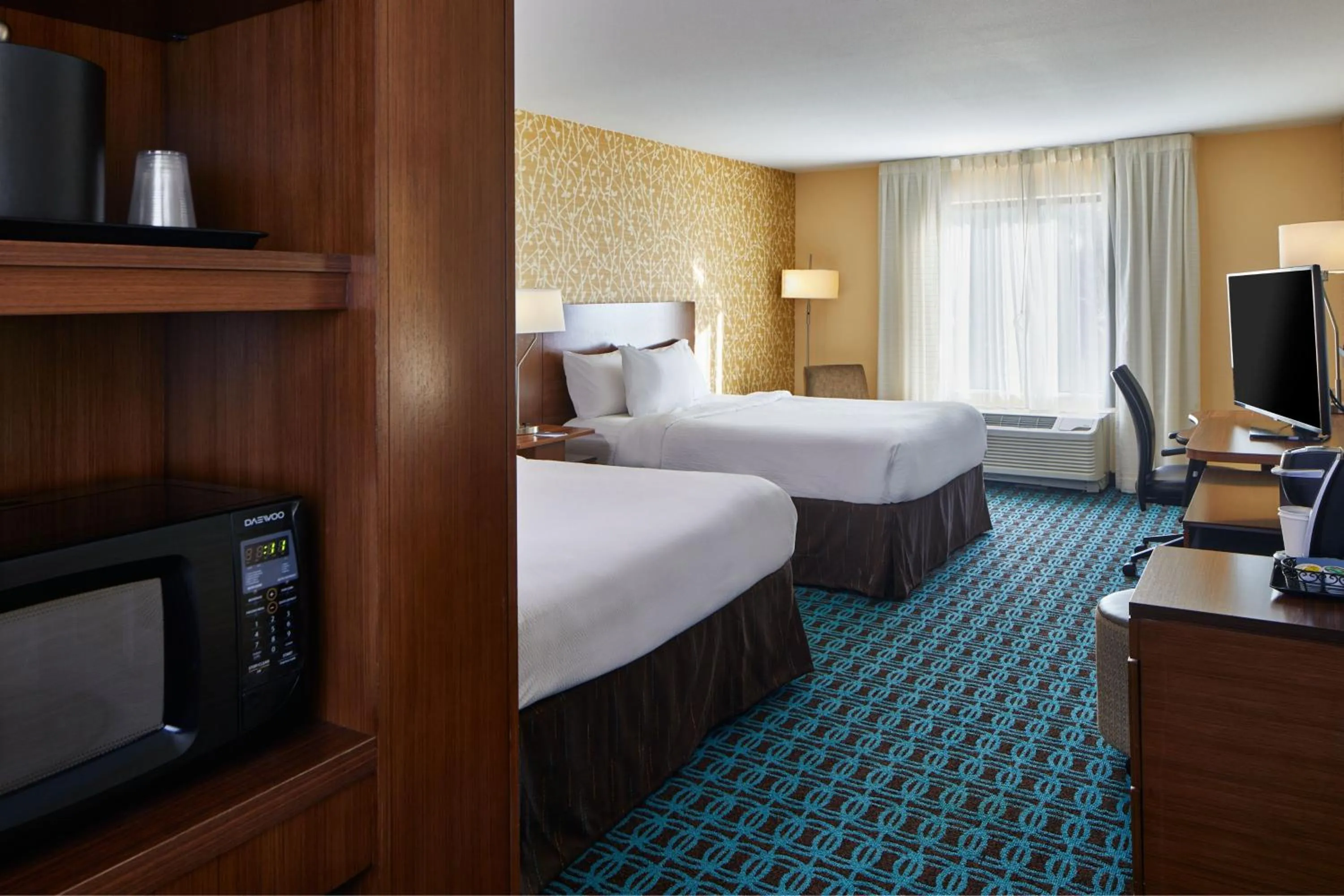 Bedroom, Bed in Fairfield Inn & Suites by Marriott Atlanta Lithia Springs