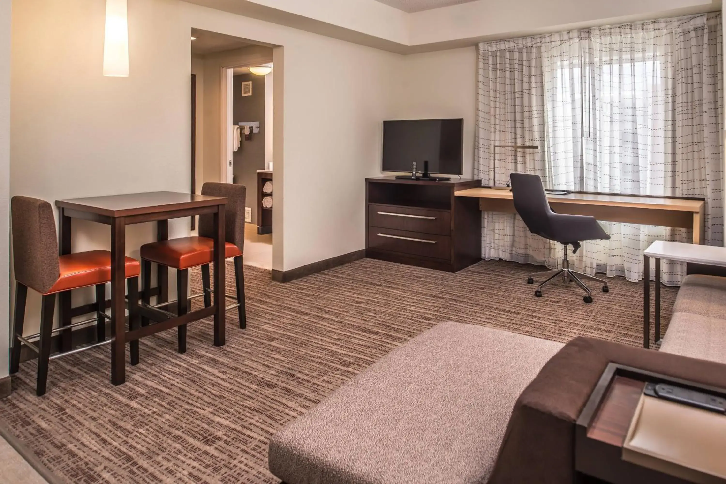 One-Bedroom King Suite with Sofa Bed in Residence Inn by Marriott St. Louis Westport One-Bedroom King Suite with Sofa Bed in Residence Inn by Marriott St. Louis Westport