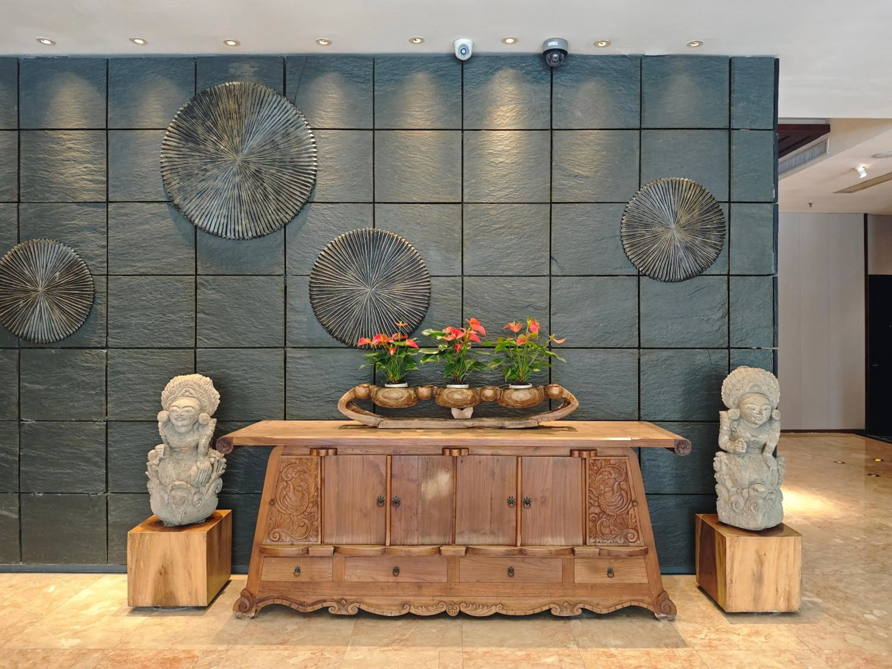Decorative detail in SSAW Boutique Hotel Hangzhou West Lake Yilian