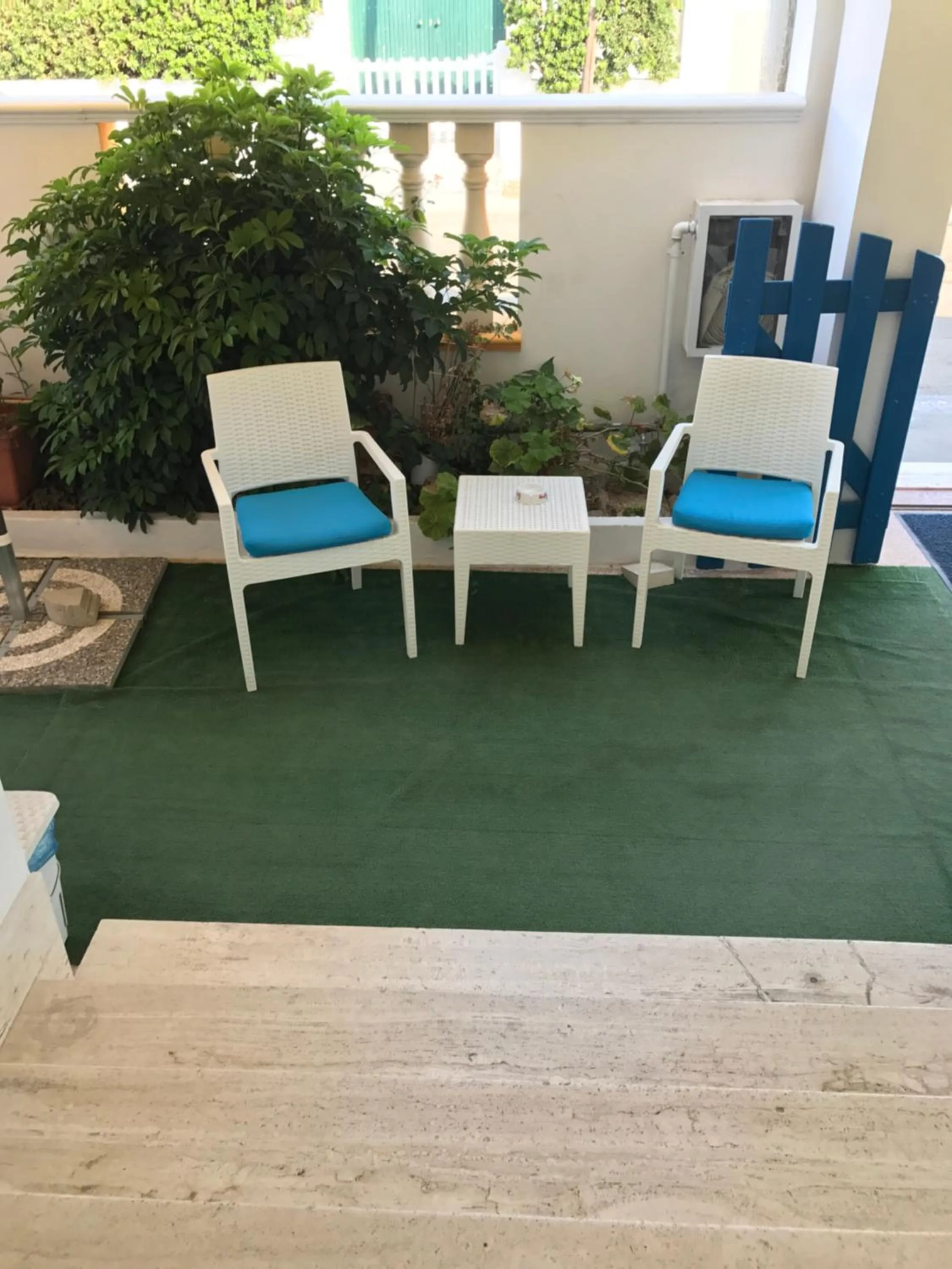 Patio in Albergo Europa