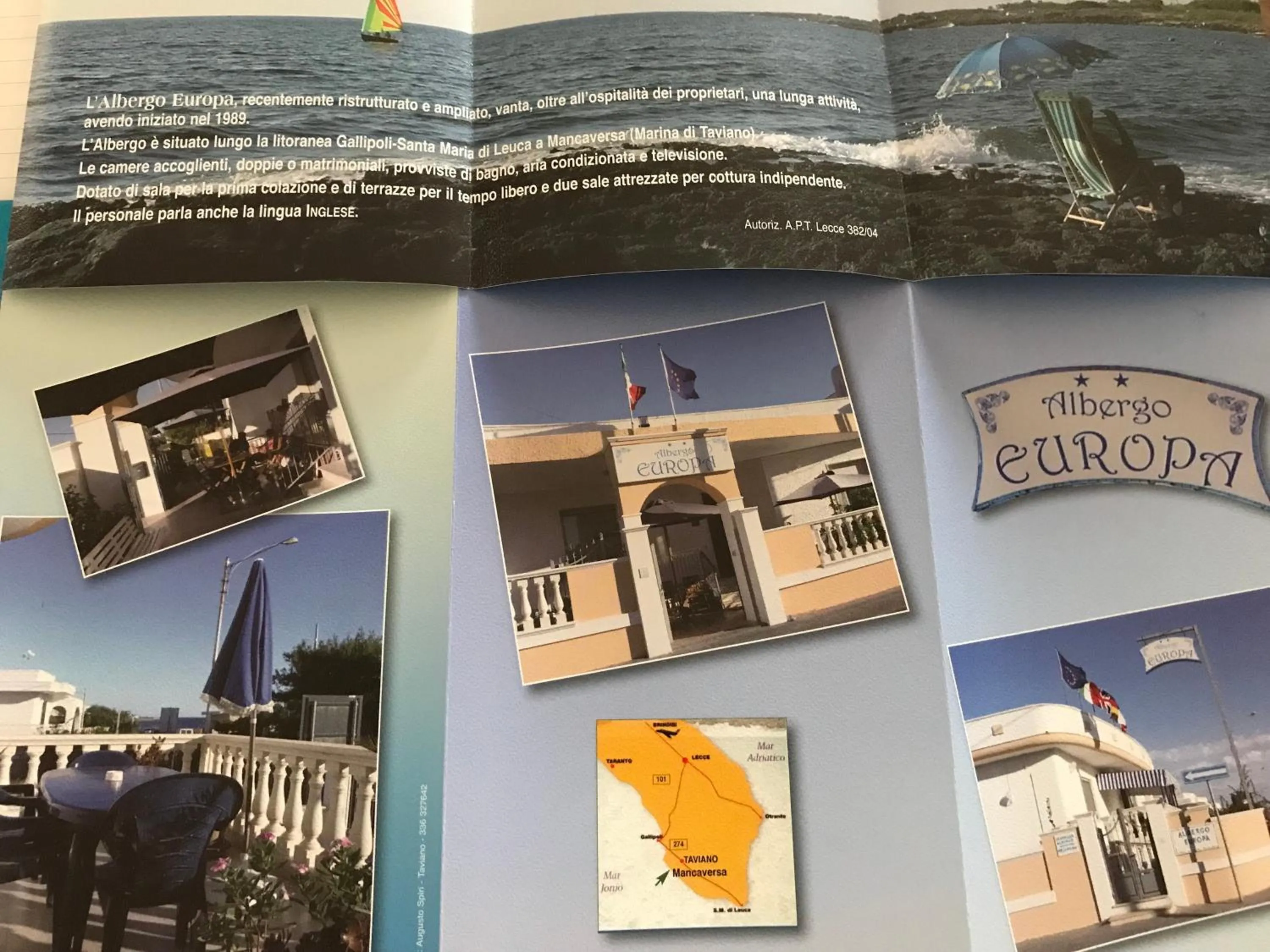 Property logo or sign in Albergo Europa