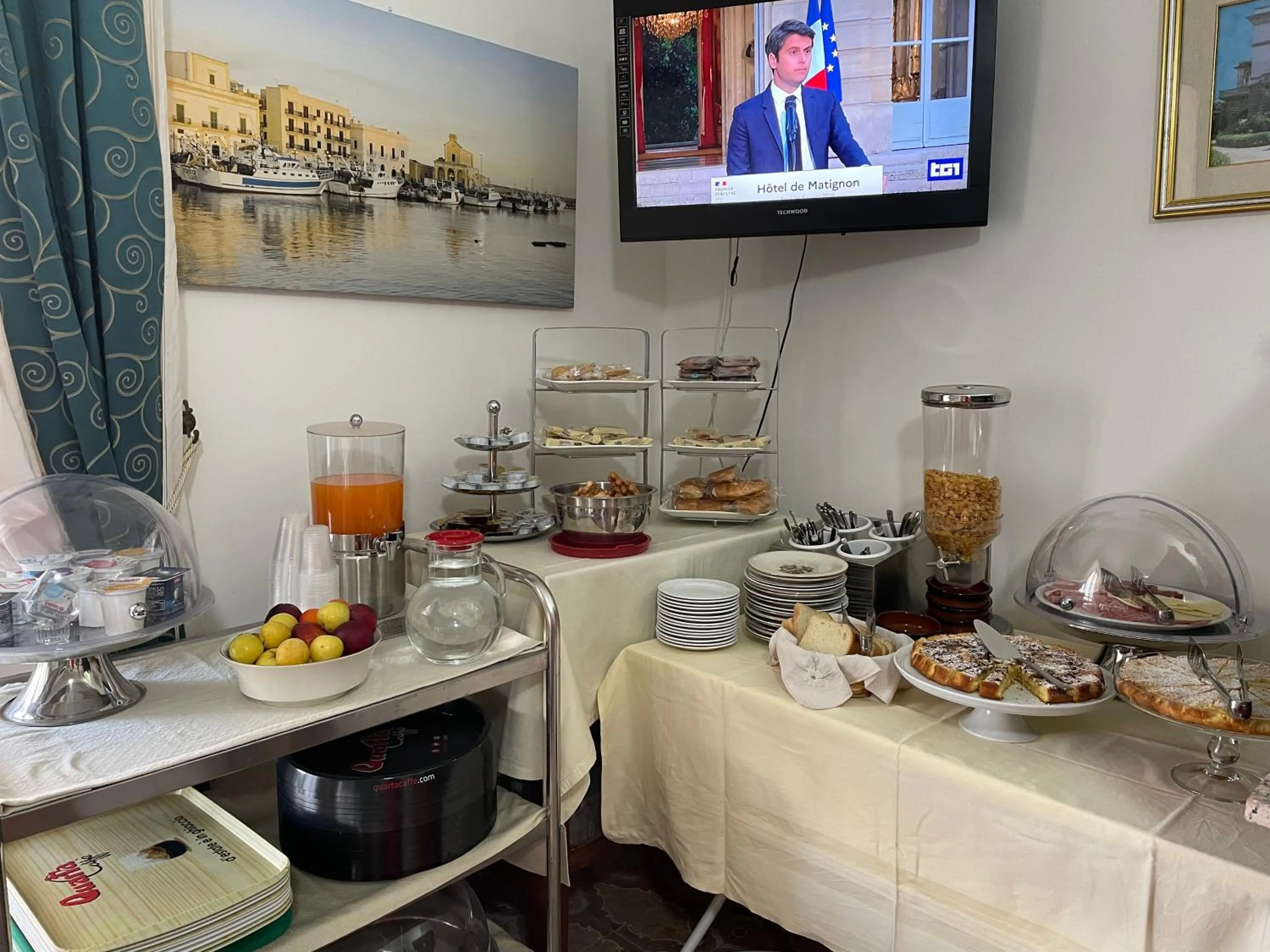 Breakfast in Albergo Europa