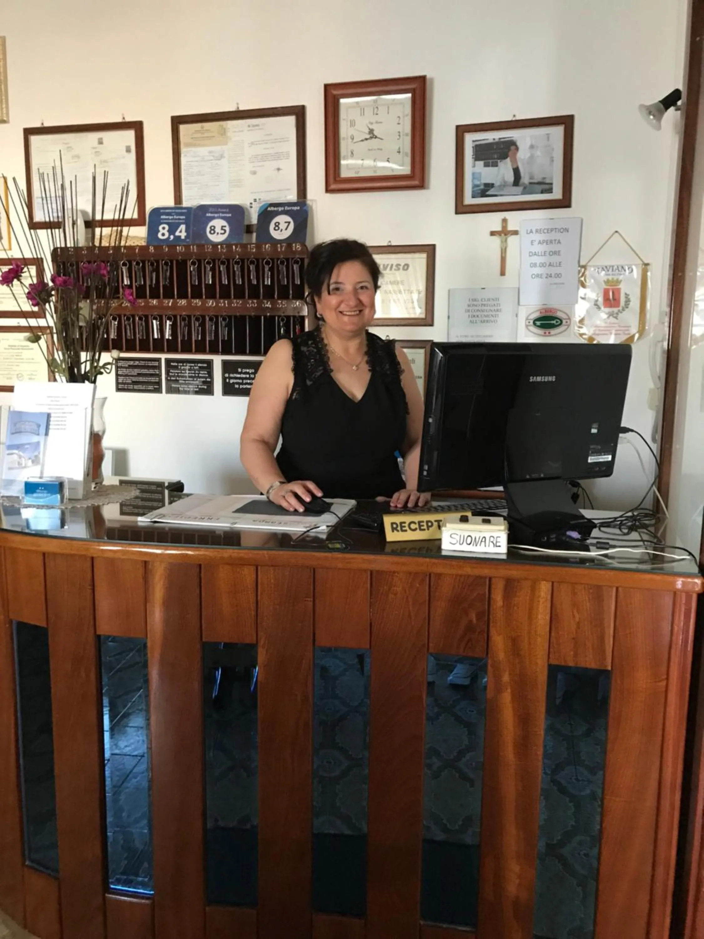 Staff in Albergo Europa