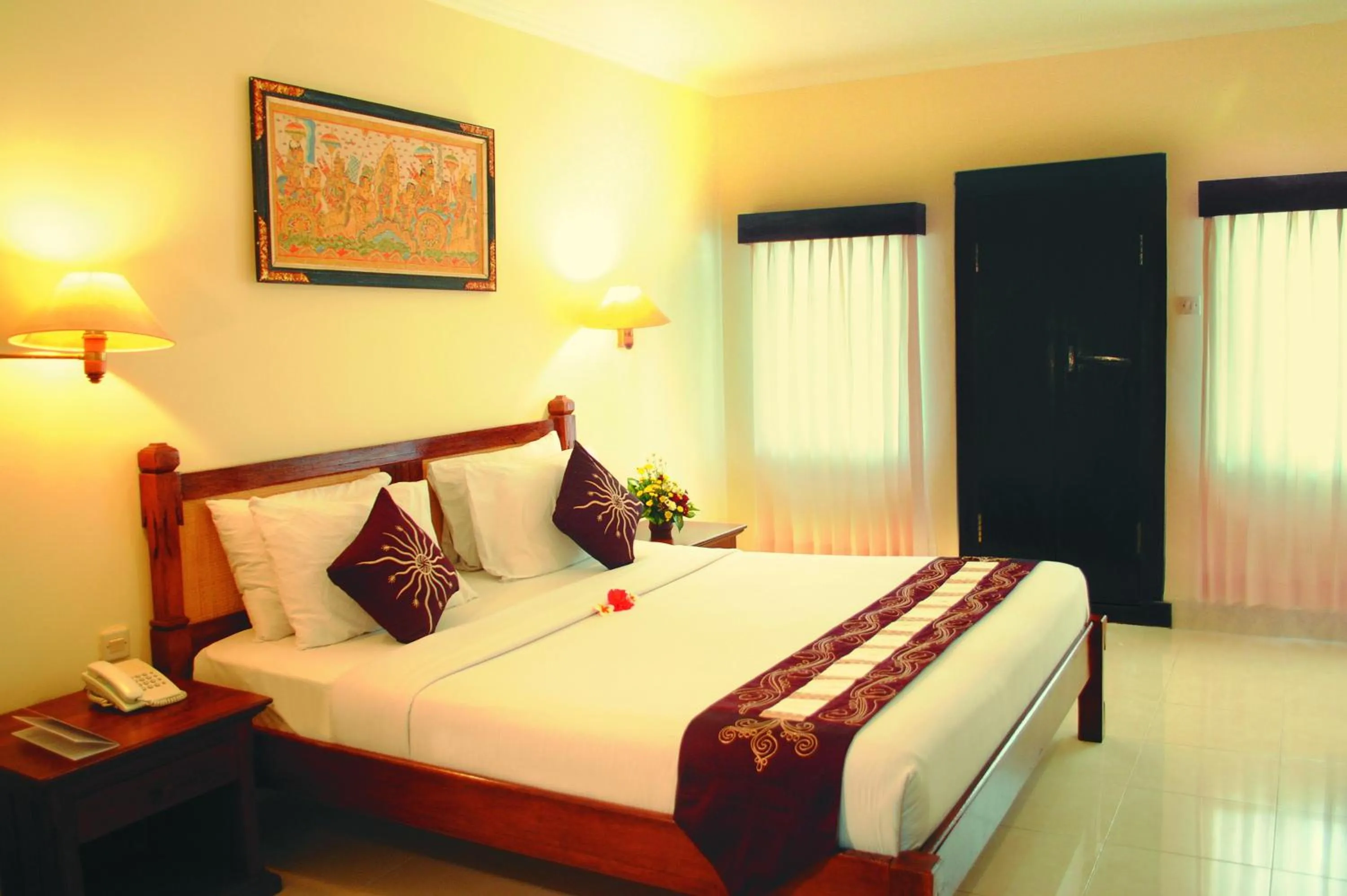 Bedroom, Bed in Aneka Lovina Villas & Spa