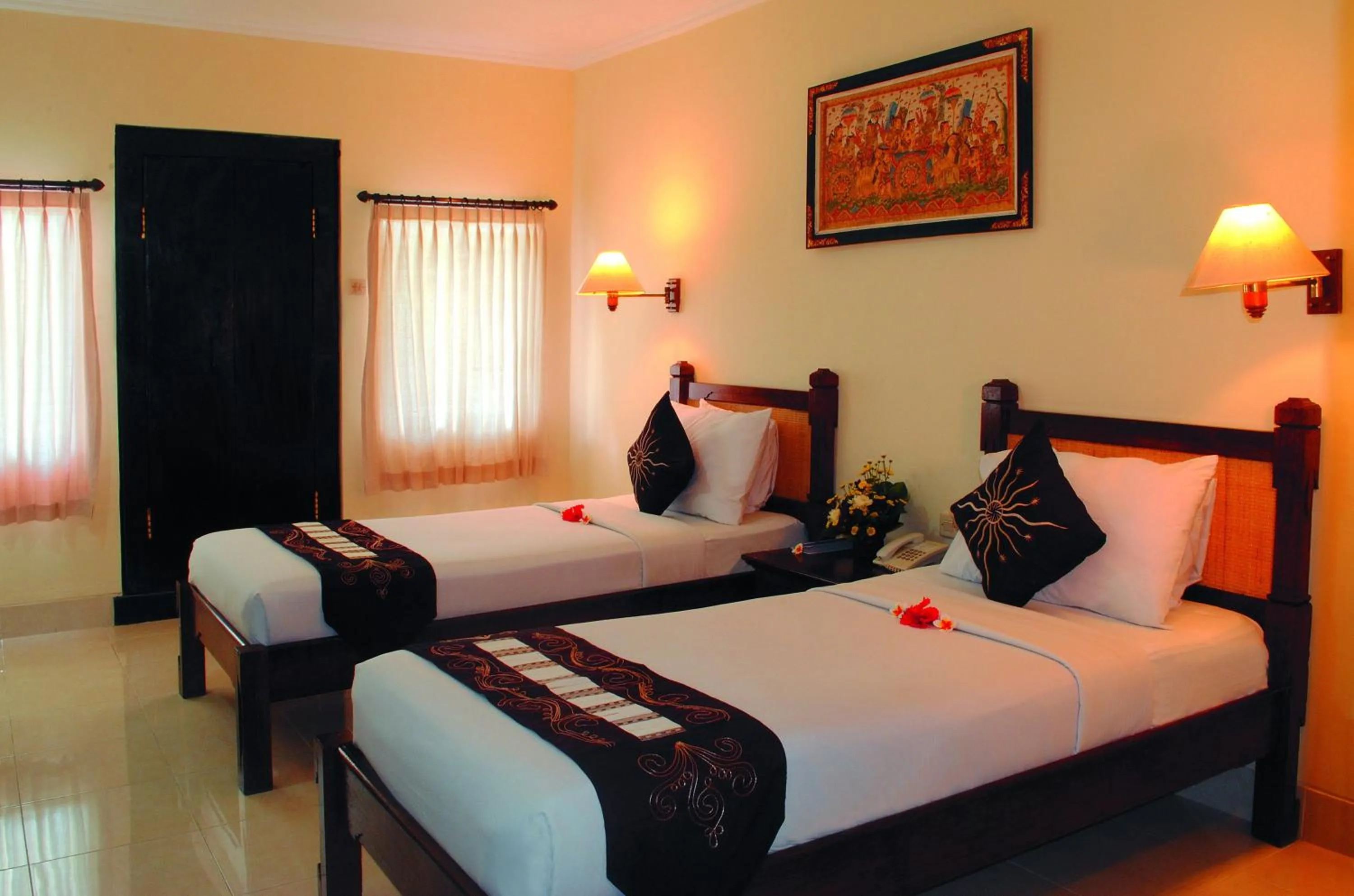 Bedroom, Bed in Aneka Lovina Villas & Spa