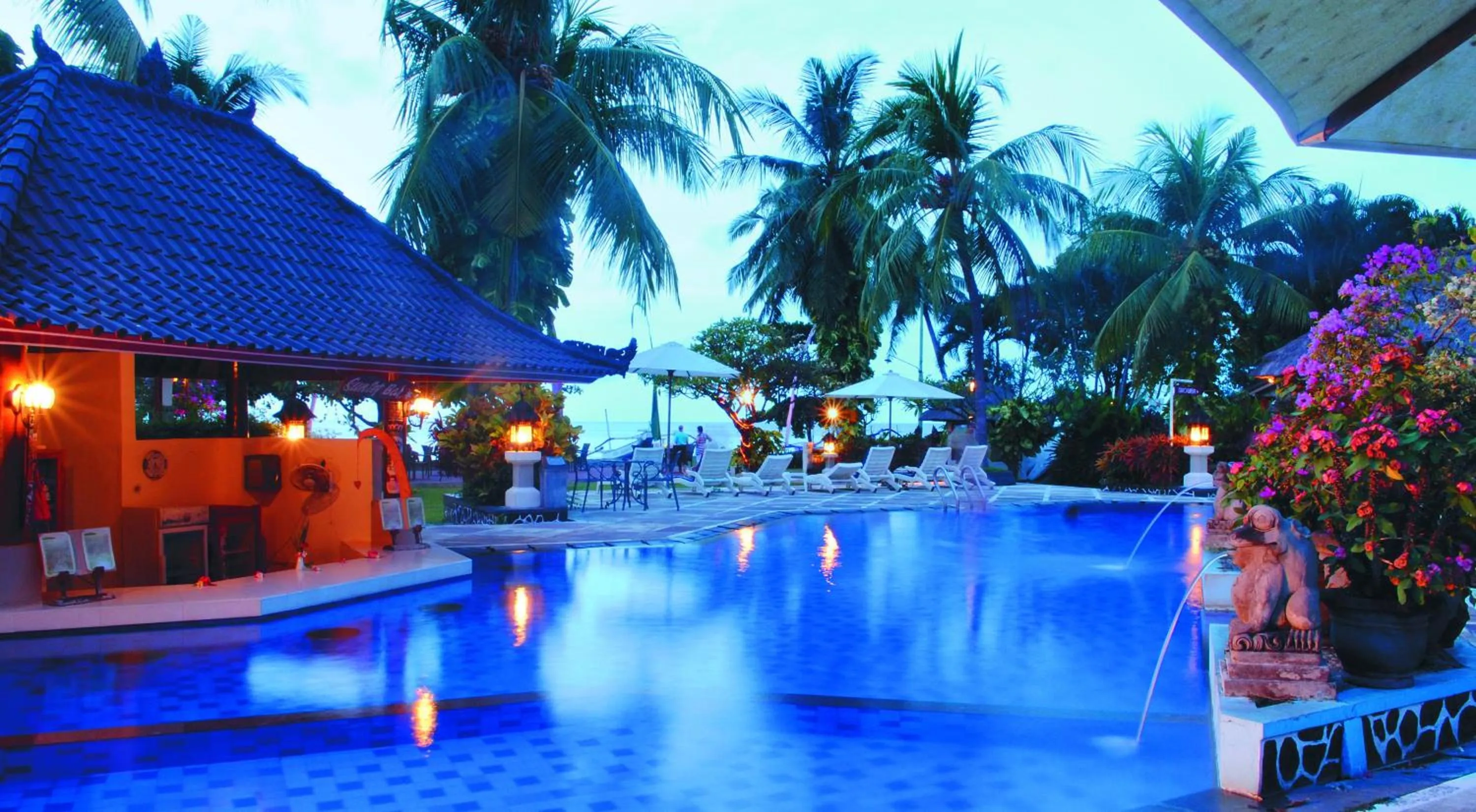 Swimming pool in Aneka Lovina Villas & Spa
