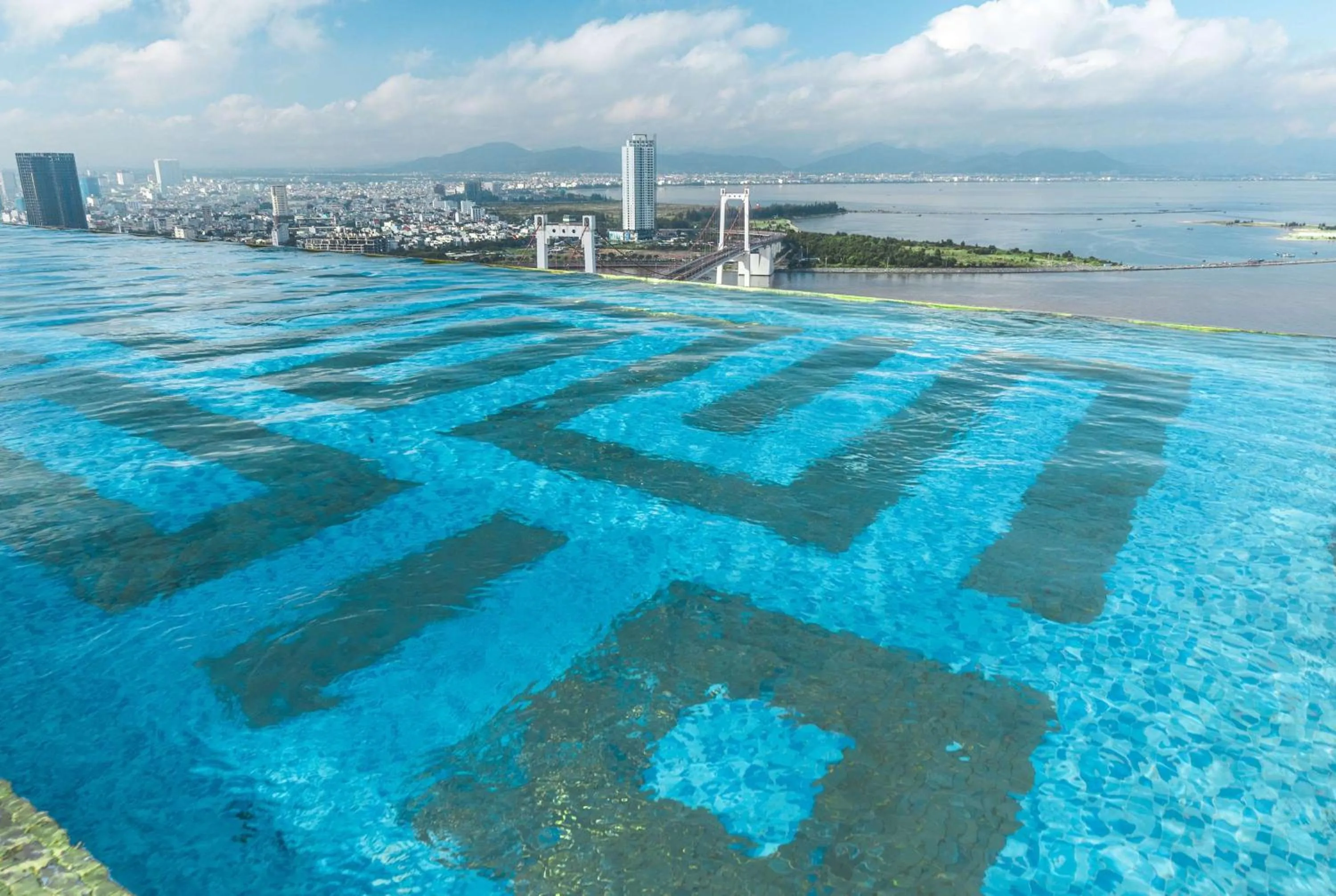 Pool view in Wyndham Danang Golden Bay - Free Shuttle Bus to Beach