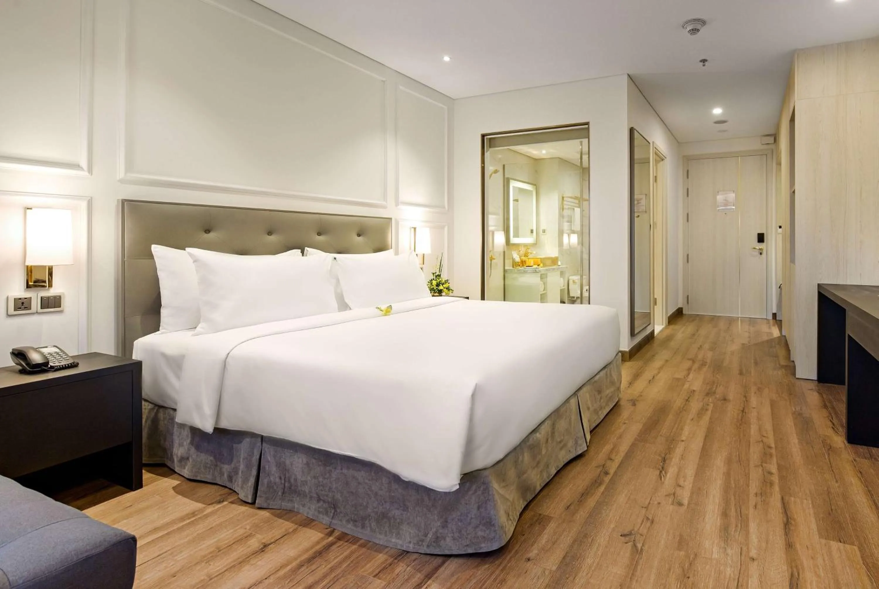 Photo of the whole room, Bed in Wyndham Danang Golden Bay - Free Shuttle Bus to Beach