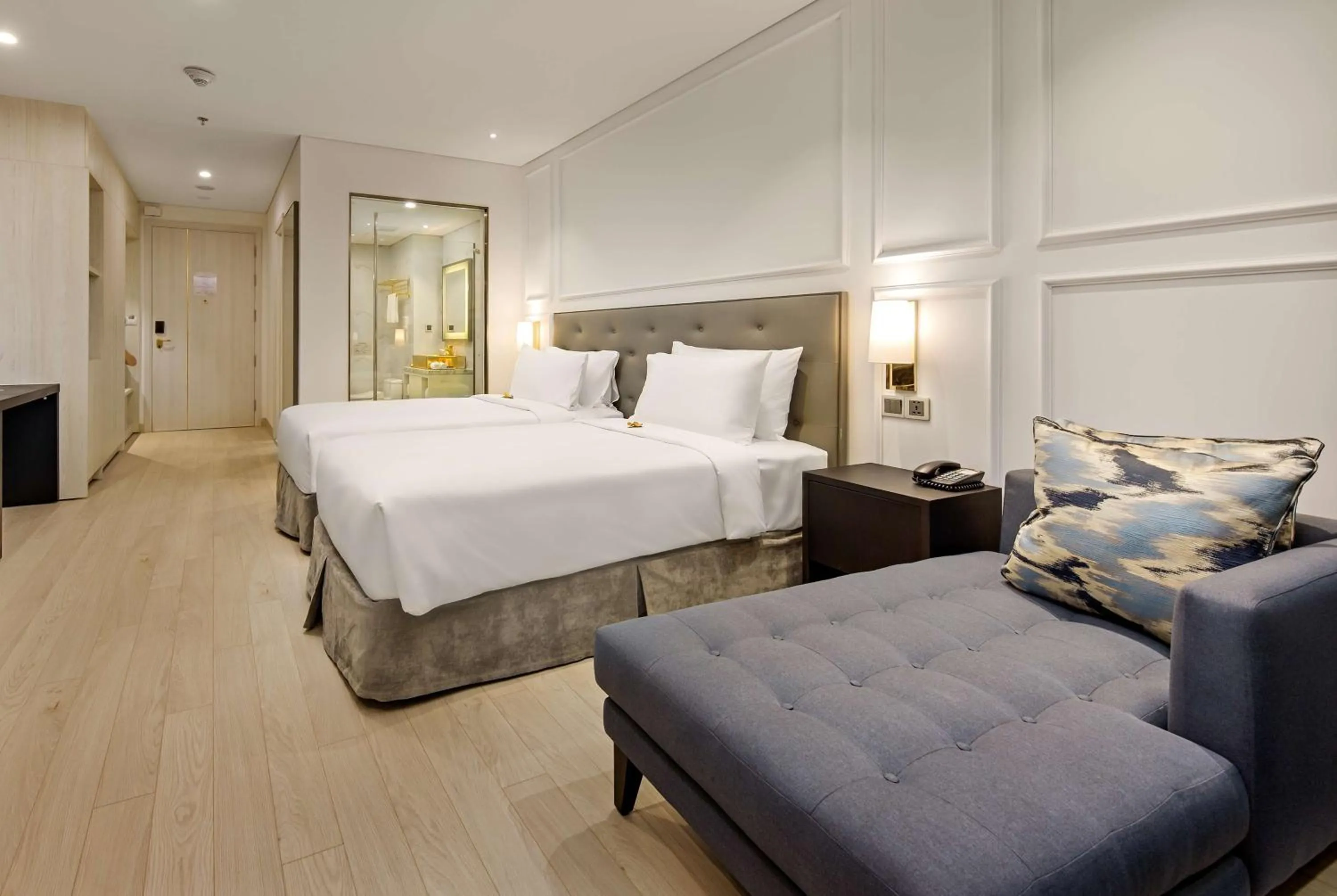 Photo of the whole room, Bed in Wyndham Danang Golden Bay - Free Shuttle Bus to Beach