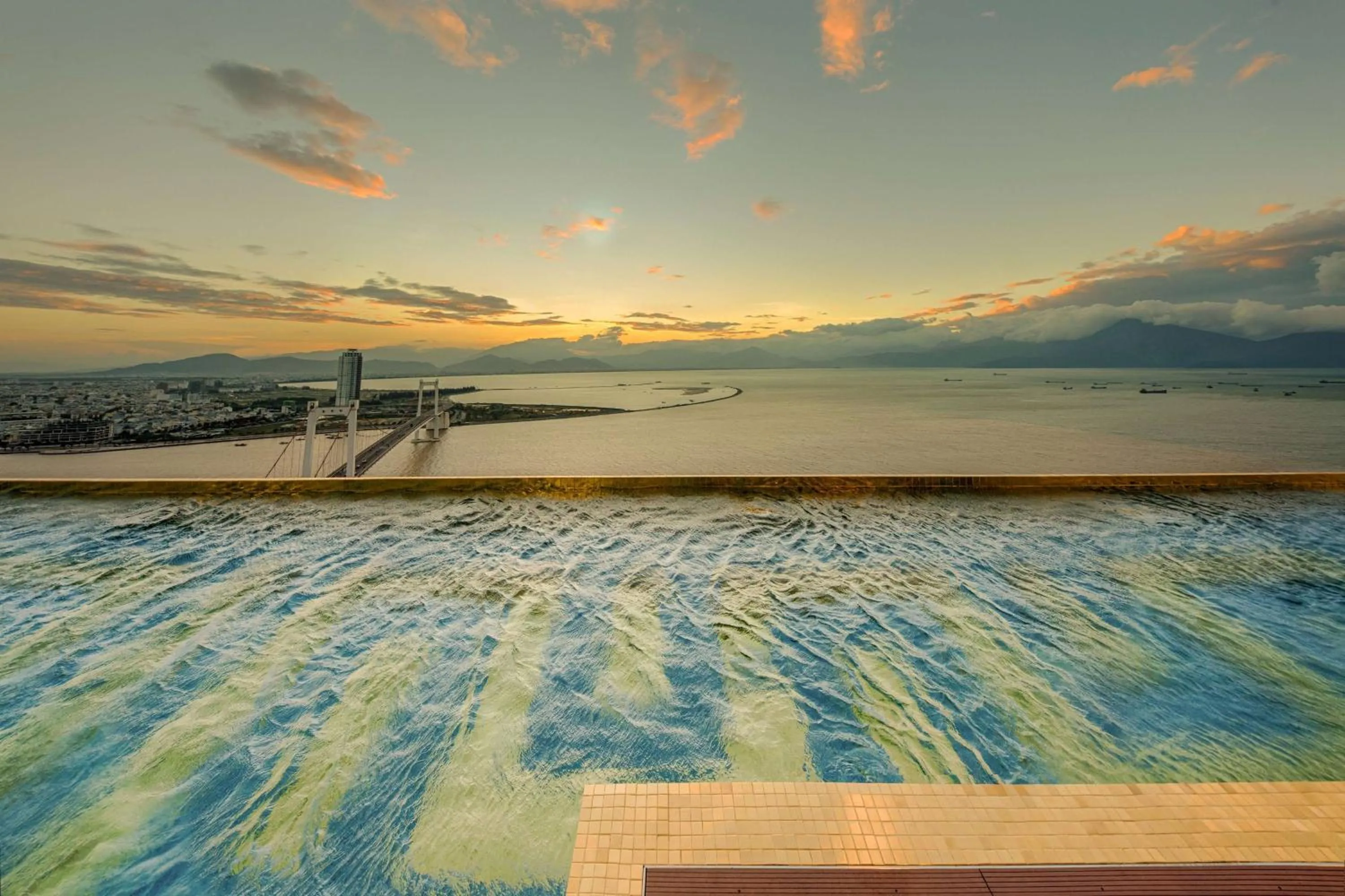 Pool view in Wyndham Danang Golden Bay - Free Shuttle Bus to Beach