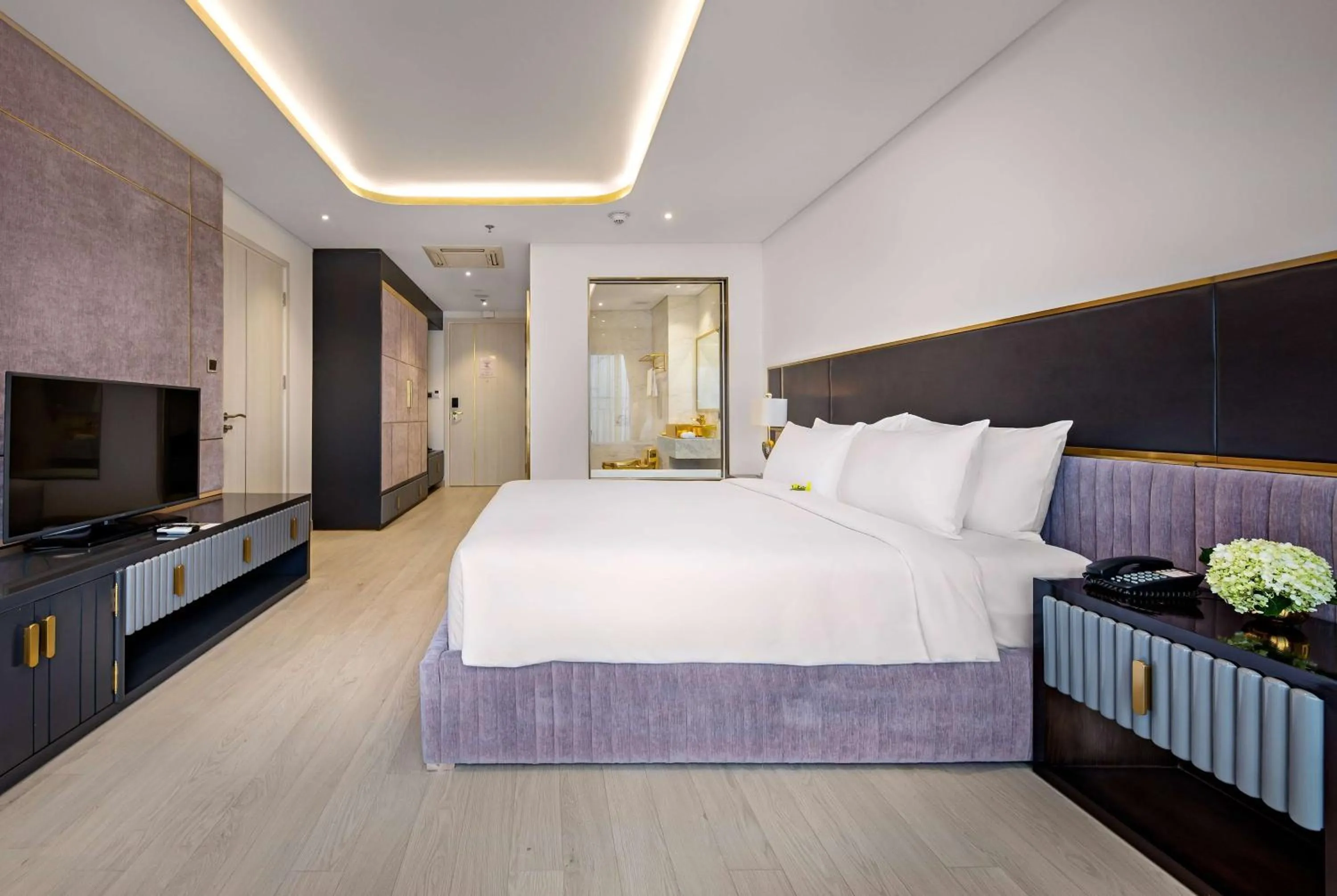 Photo of the whole room, Bed in Wyndham Danang Golden Bay - Free Shuttle Bus to Beach