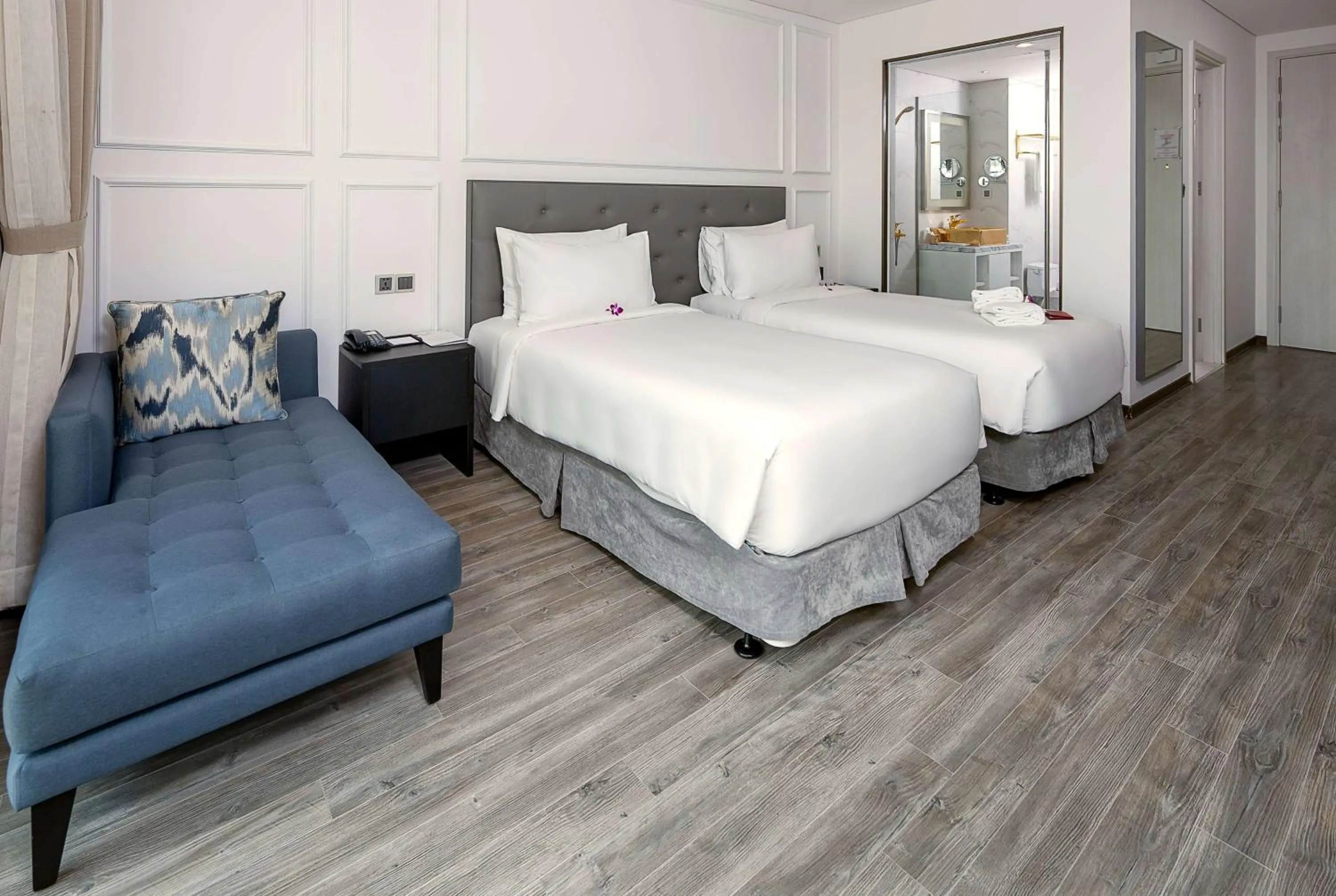 Photo of the whole room, Bed in Wyndham Danang Golden Bay - Free Shuttle Bus to Beach