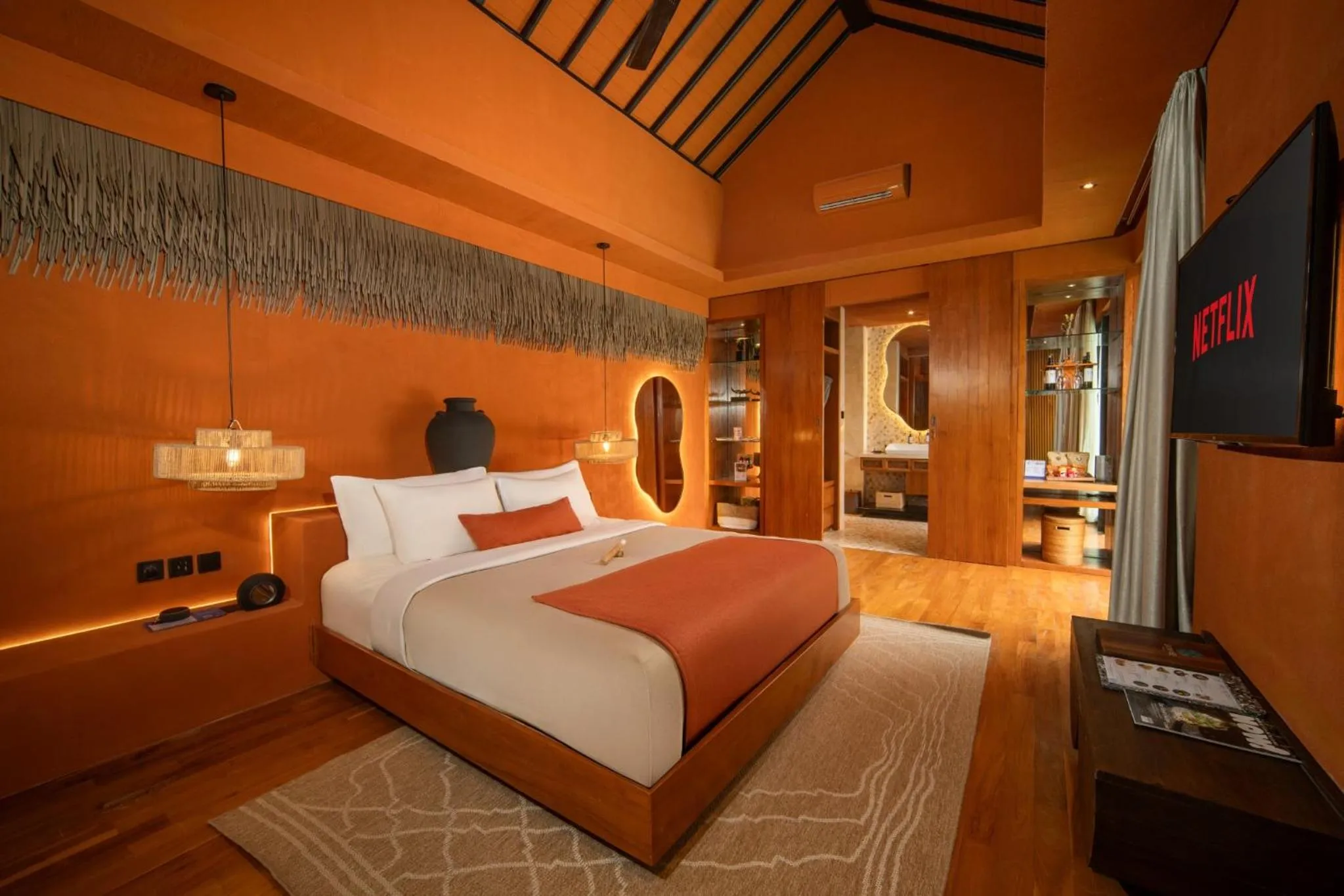 Bedroom, Bed in Sana Vie Villa Seminyak by Ini Vie Hospitality