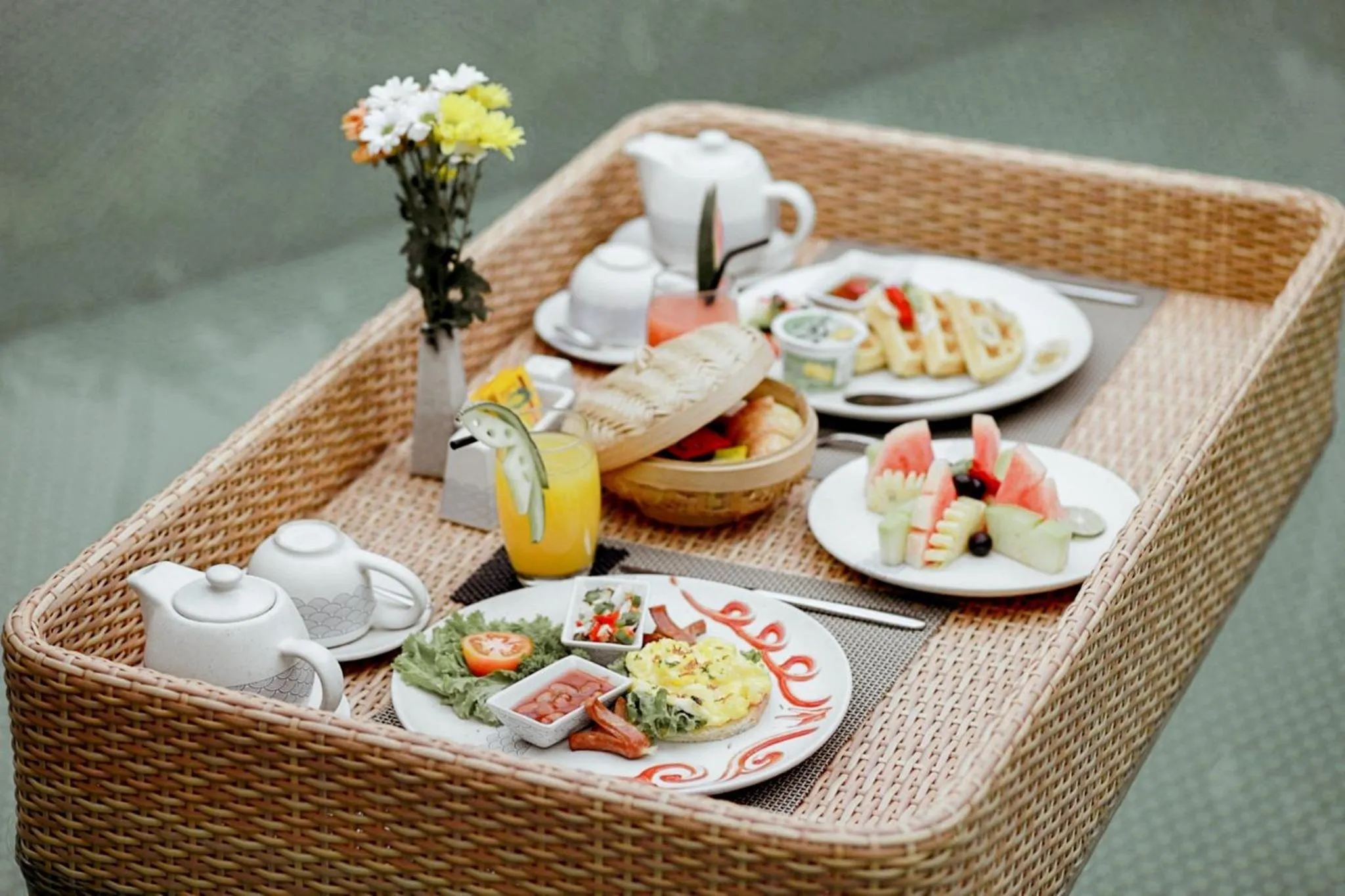 Breakfast in Sana Vie Villa Seminyak by Ini Vie Hospitality