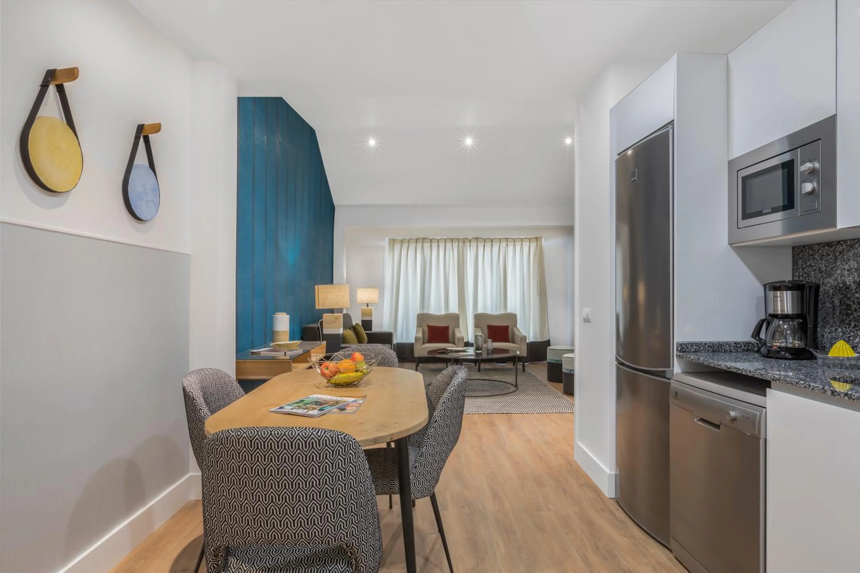 Living room in Slow Suites Bellas Artes