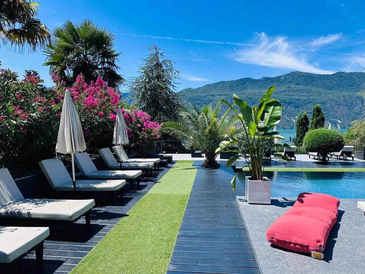 Patio in Les Suites du Lac