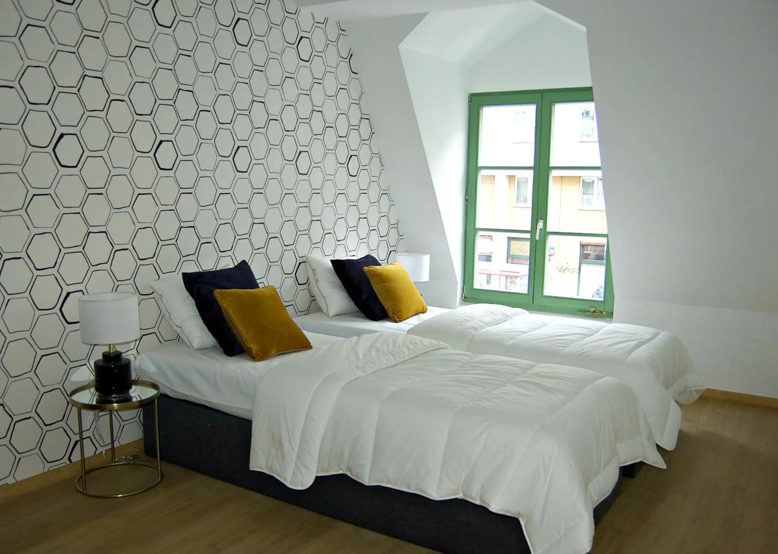 Bed in ApartHostel Warszawa