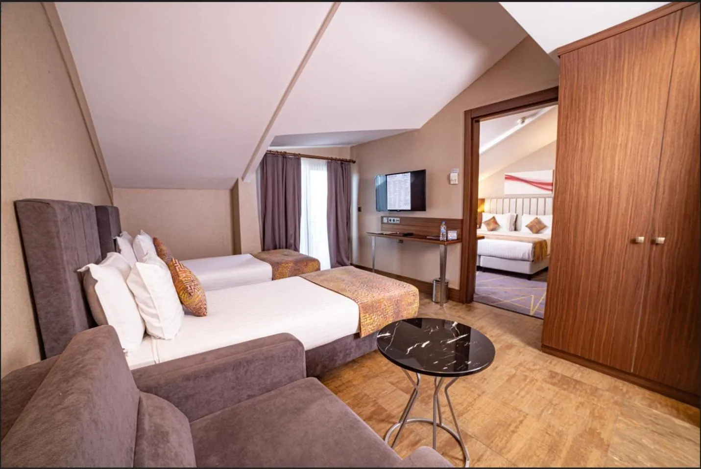 Bed in Ramada by Wyndham Istanbul Alibeykoy