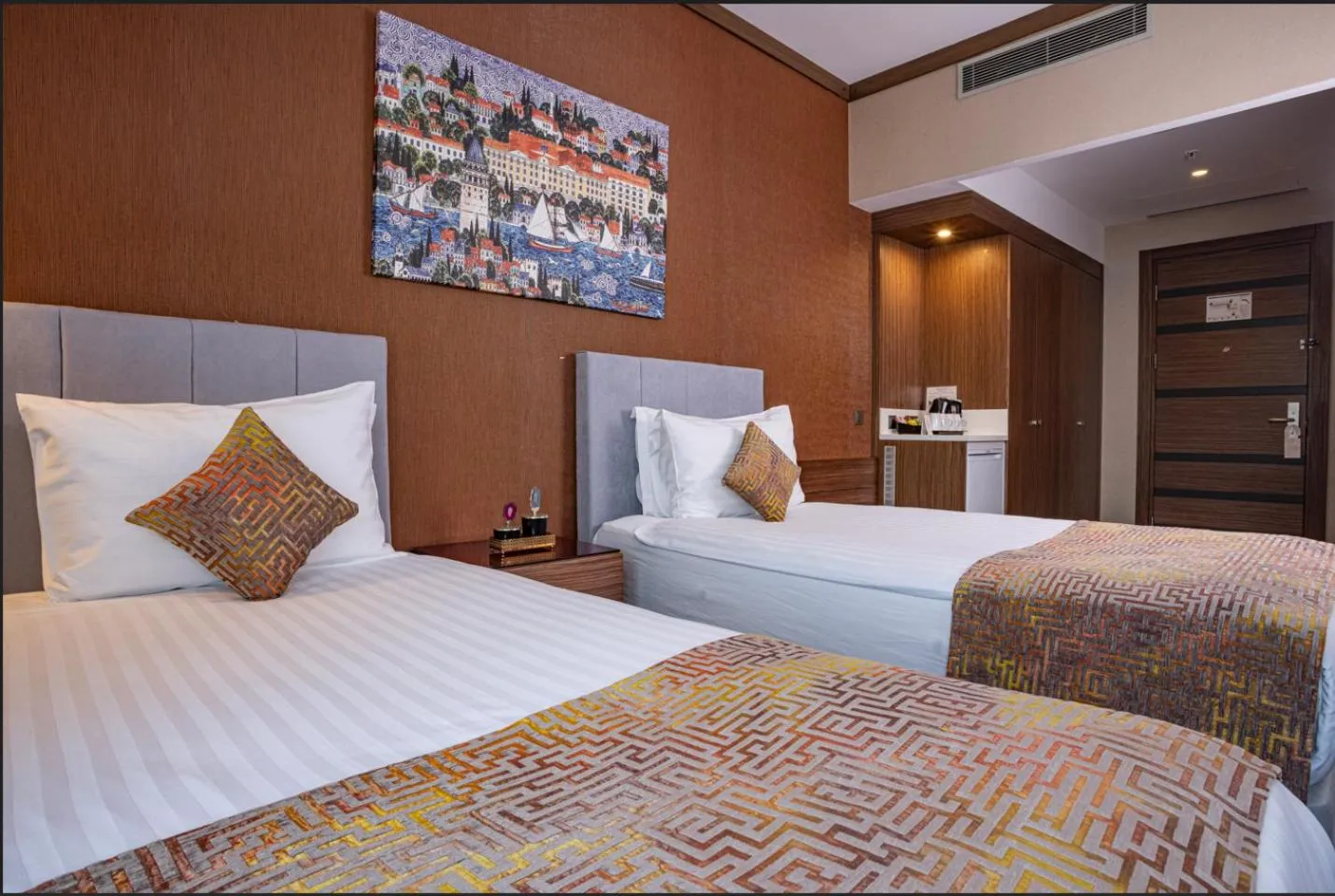 Bed in Ramada by Wyndham Istanbul Alibeykoy