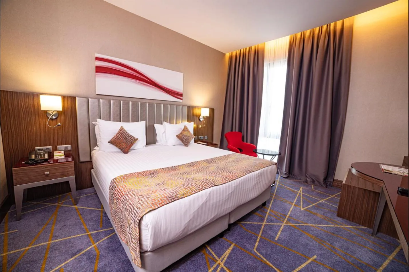 Bed in Ramada by Wyndham Istanbul Alibeykoy