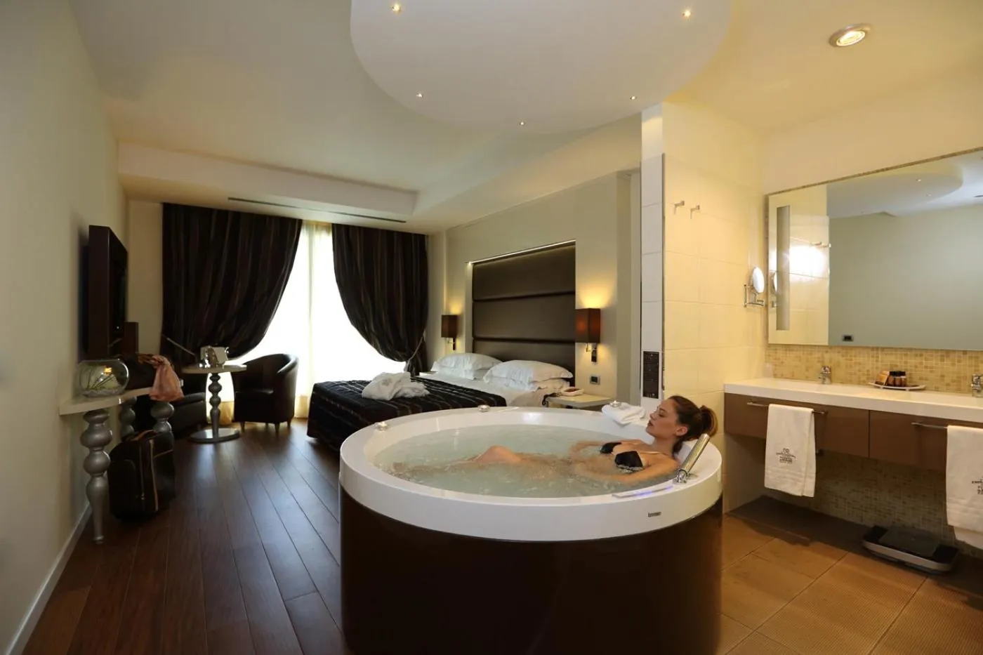 Shower in Fonte Del Benessere Resort