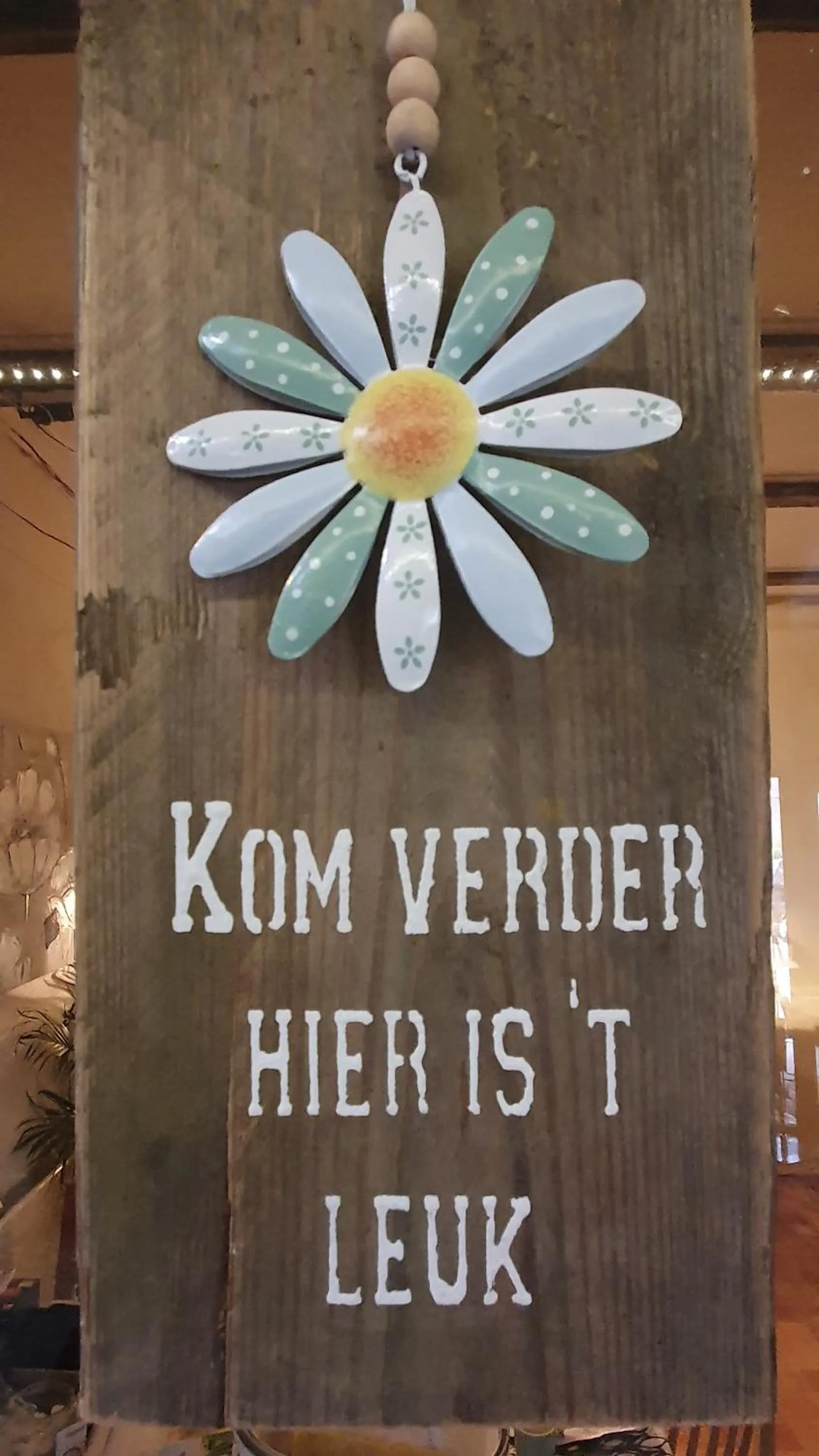 Logo/Certificate/Sign in B&B Blauwestadhoeve