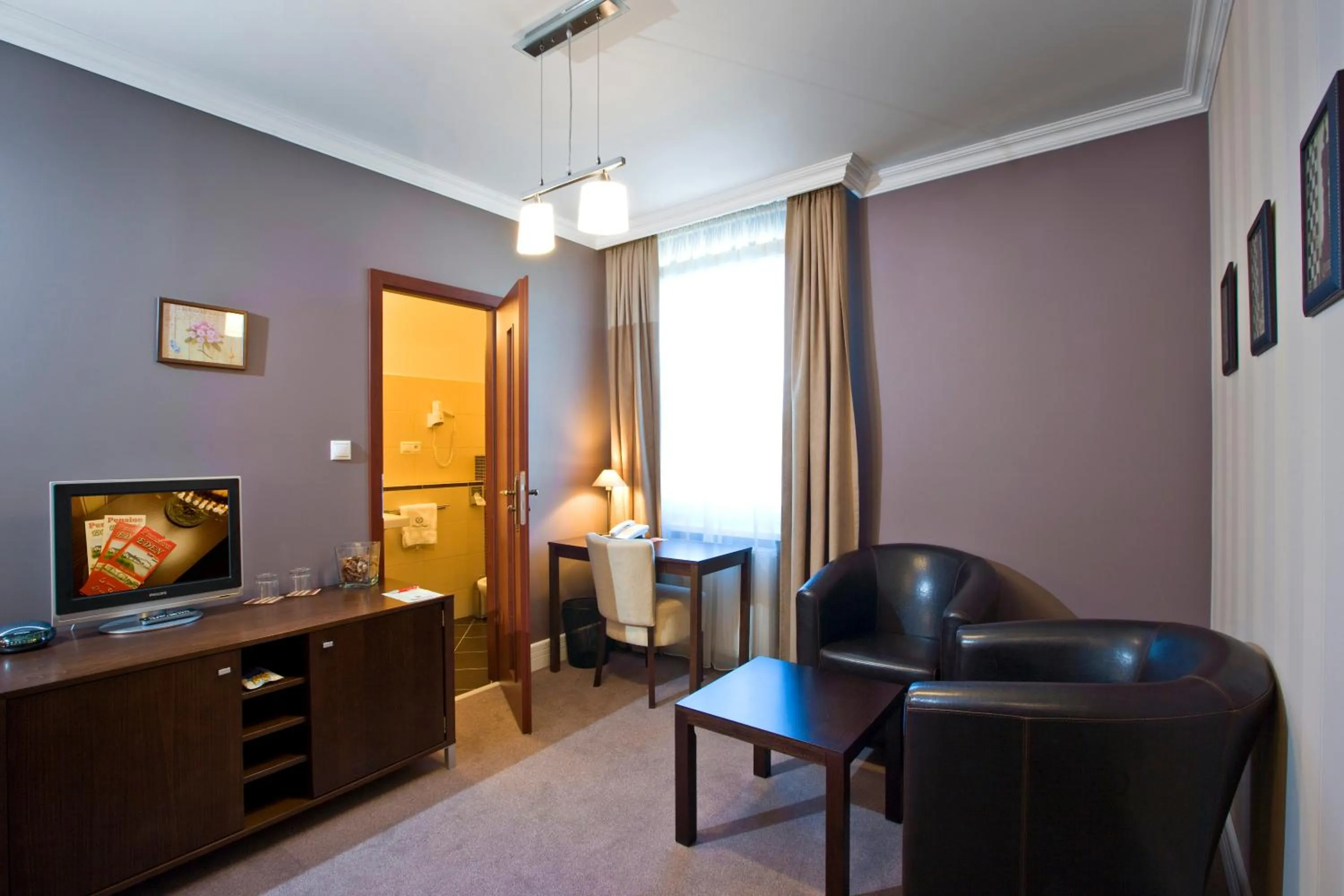 Living room in Pension Eden