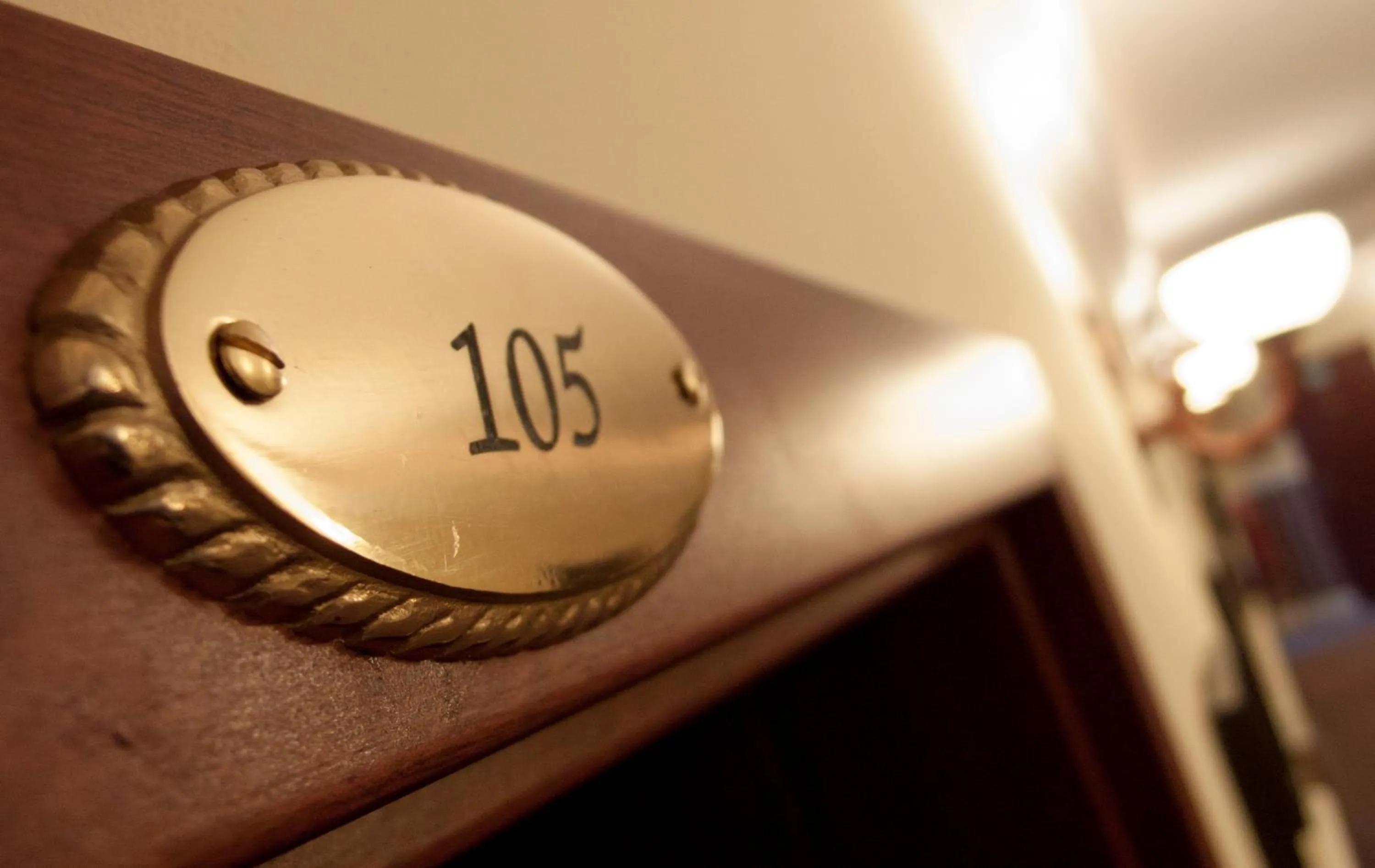 Decorative detail in Pension Eden