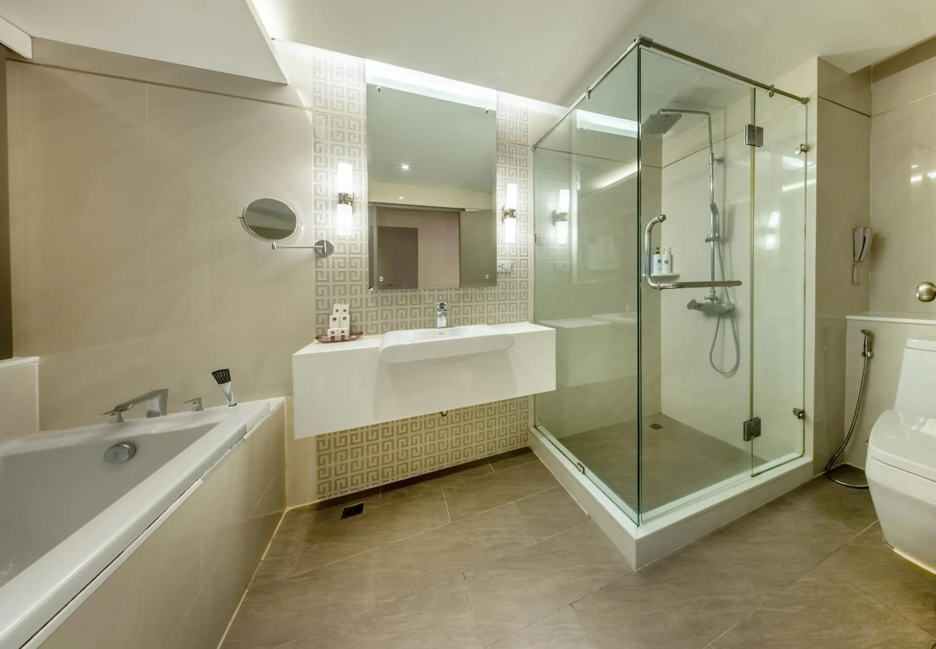 Bathroom in Royal Benja Hotel - Big Room Family-Friendly
