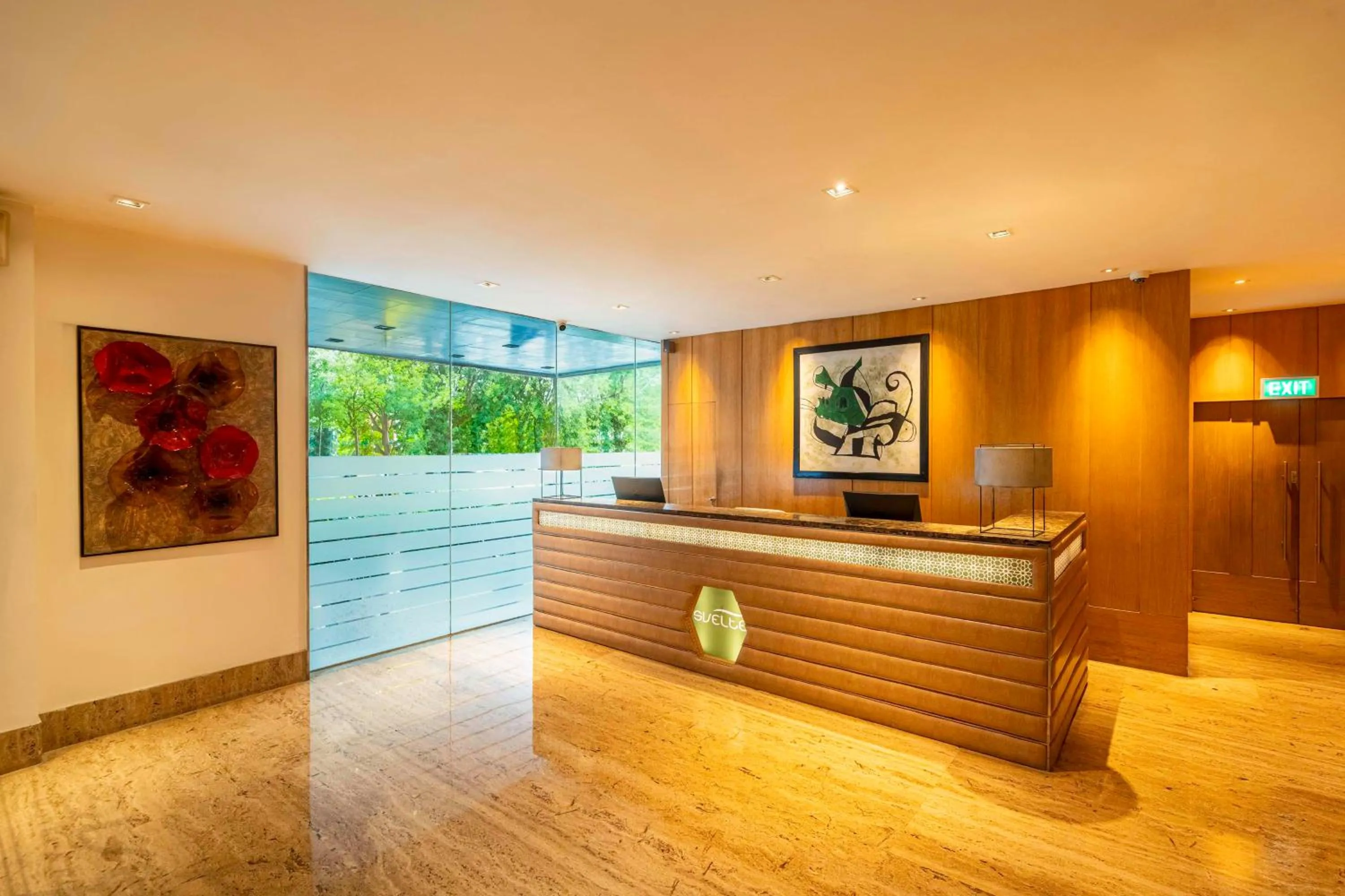 Lobby or reception in Svelte Delhi, a member of Radisson Individuals