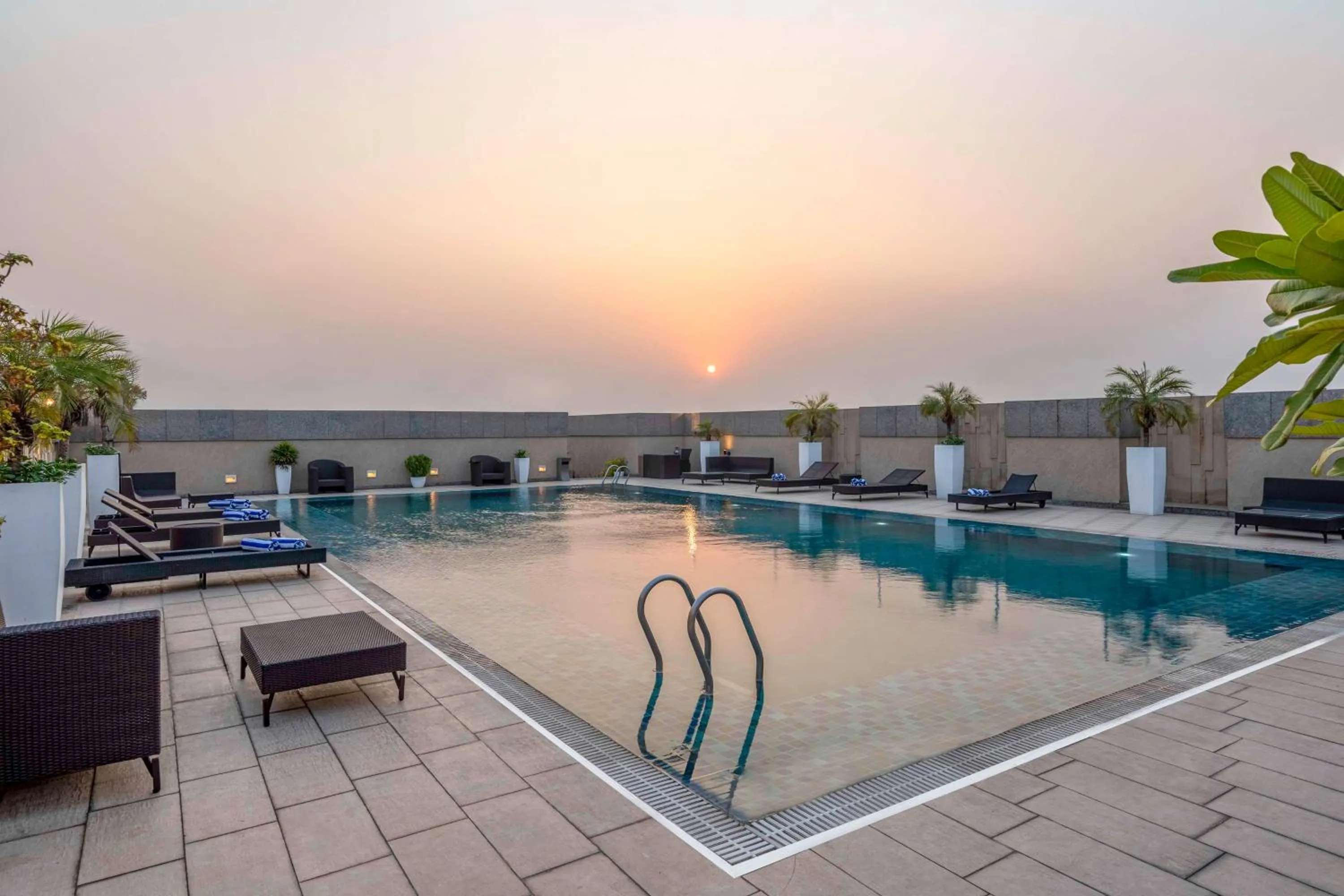 Pool view in Svelte Delhi, a member of Radisson Individuals