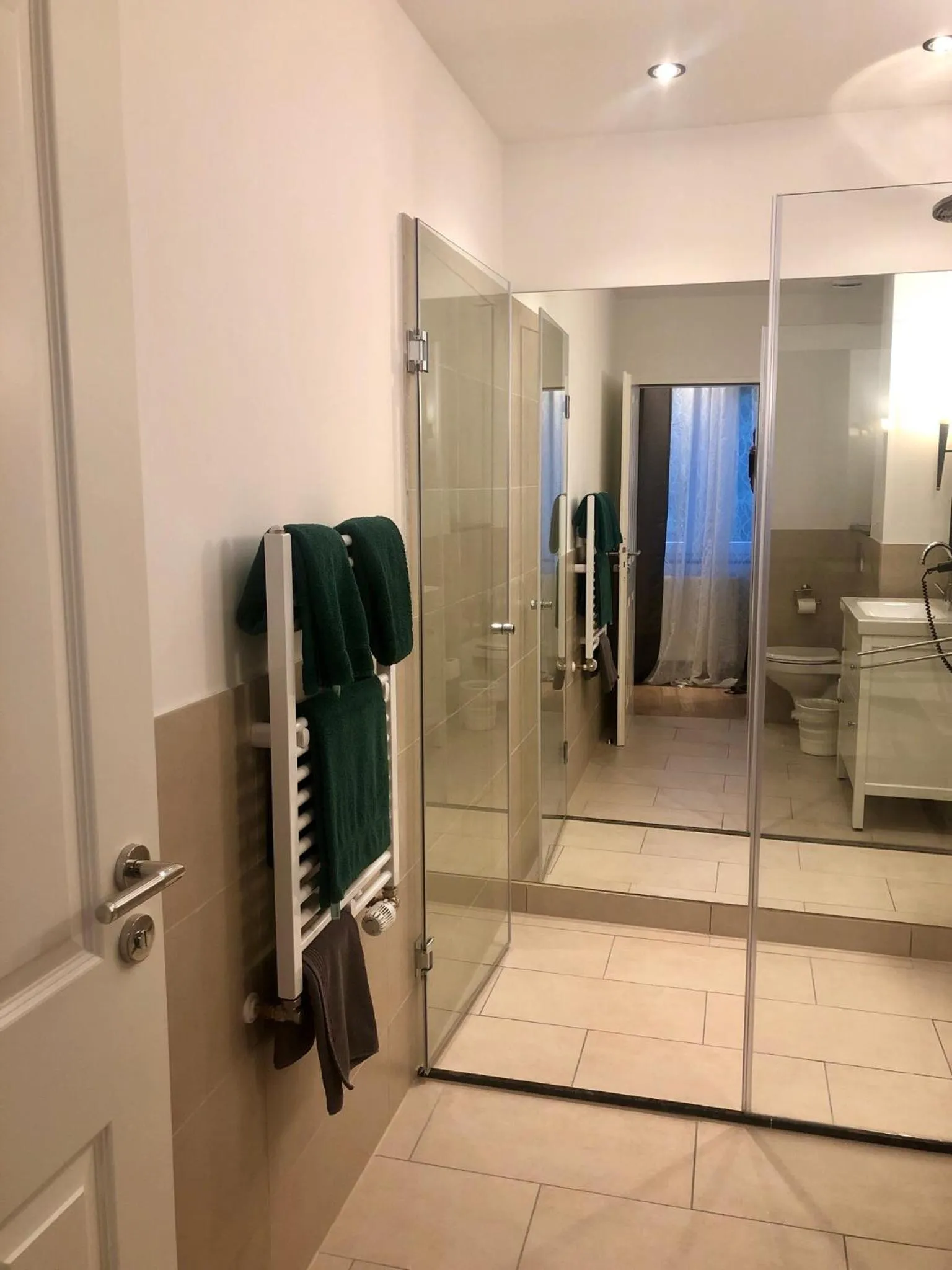 Shower in Hotel Ramor Garni
