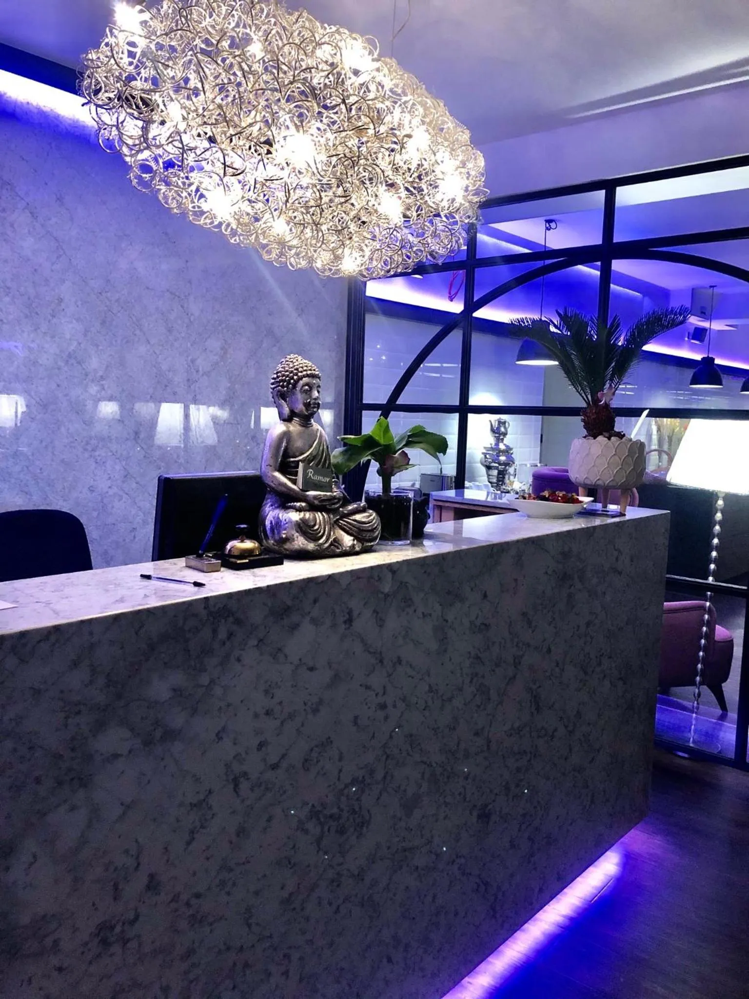 Lobby or reception in Hotel Ramor Garni