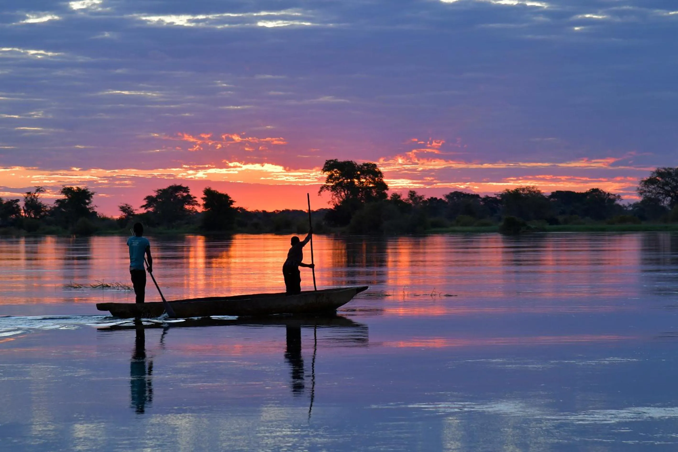 Natural landscape in Zambezi Mubala Lodge