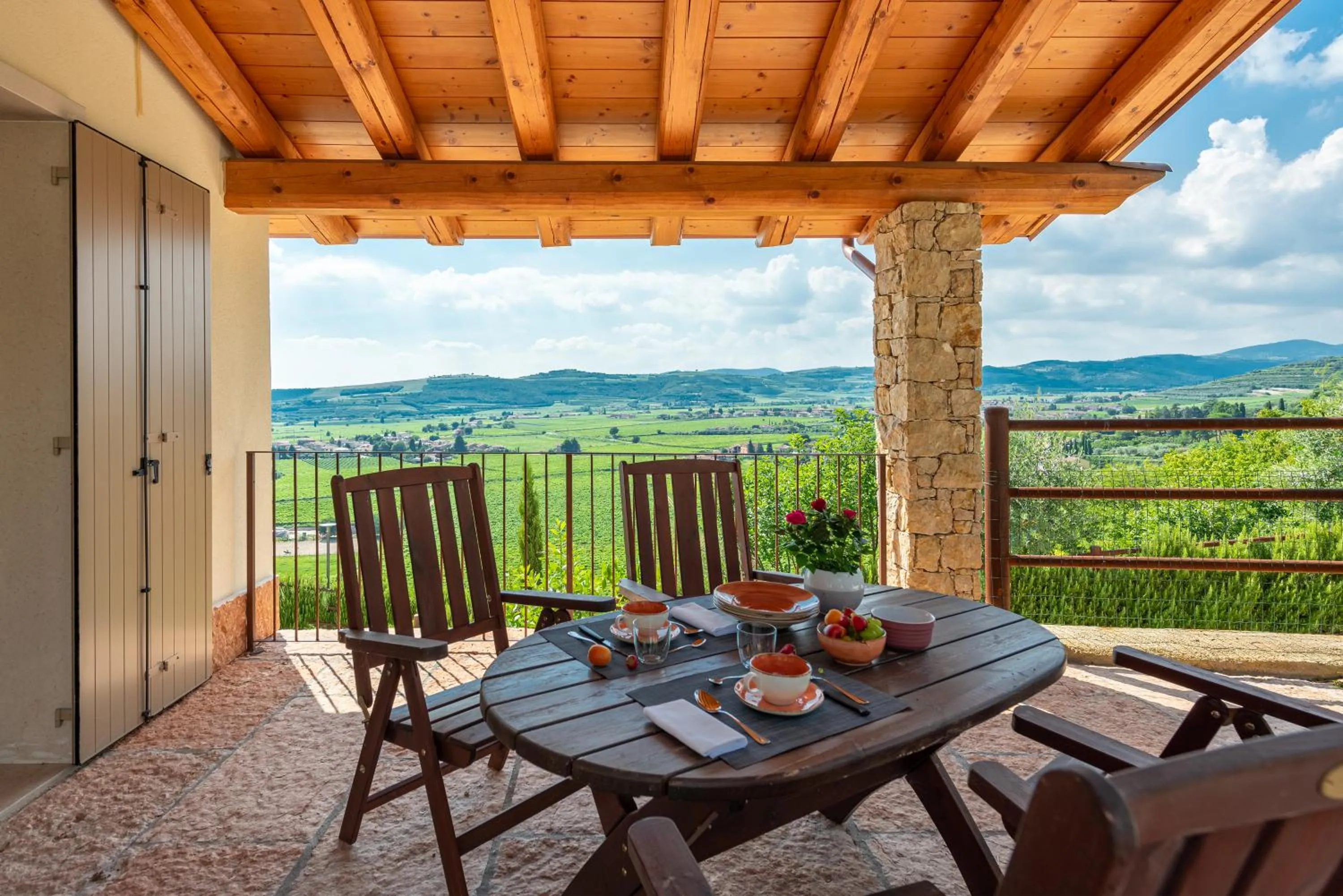 Patio in Sporting Hotel San Felice