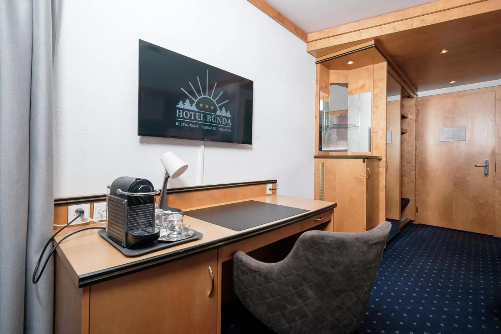 Bedroom in Hotel Bünda Davos