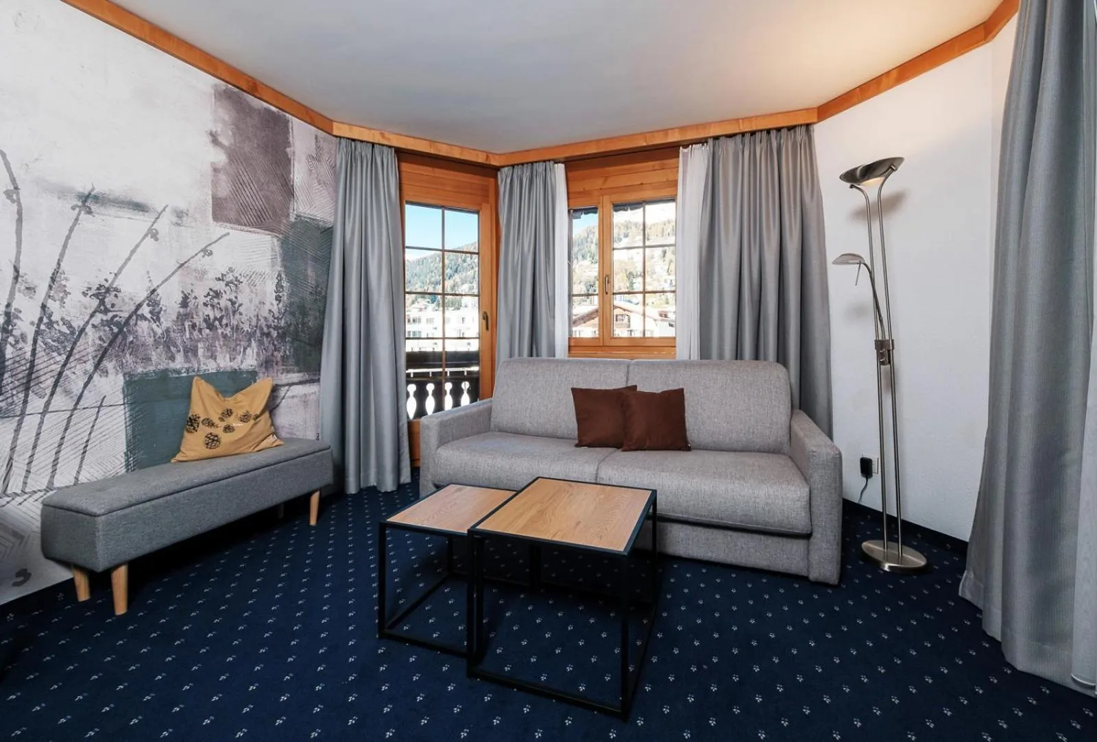 Bedroom in Hotel Bünda Davos